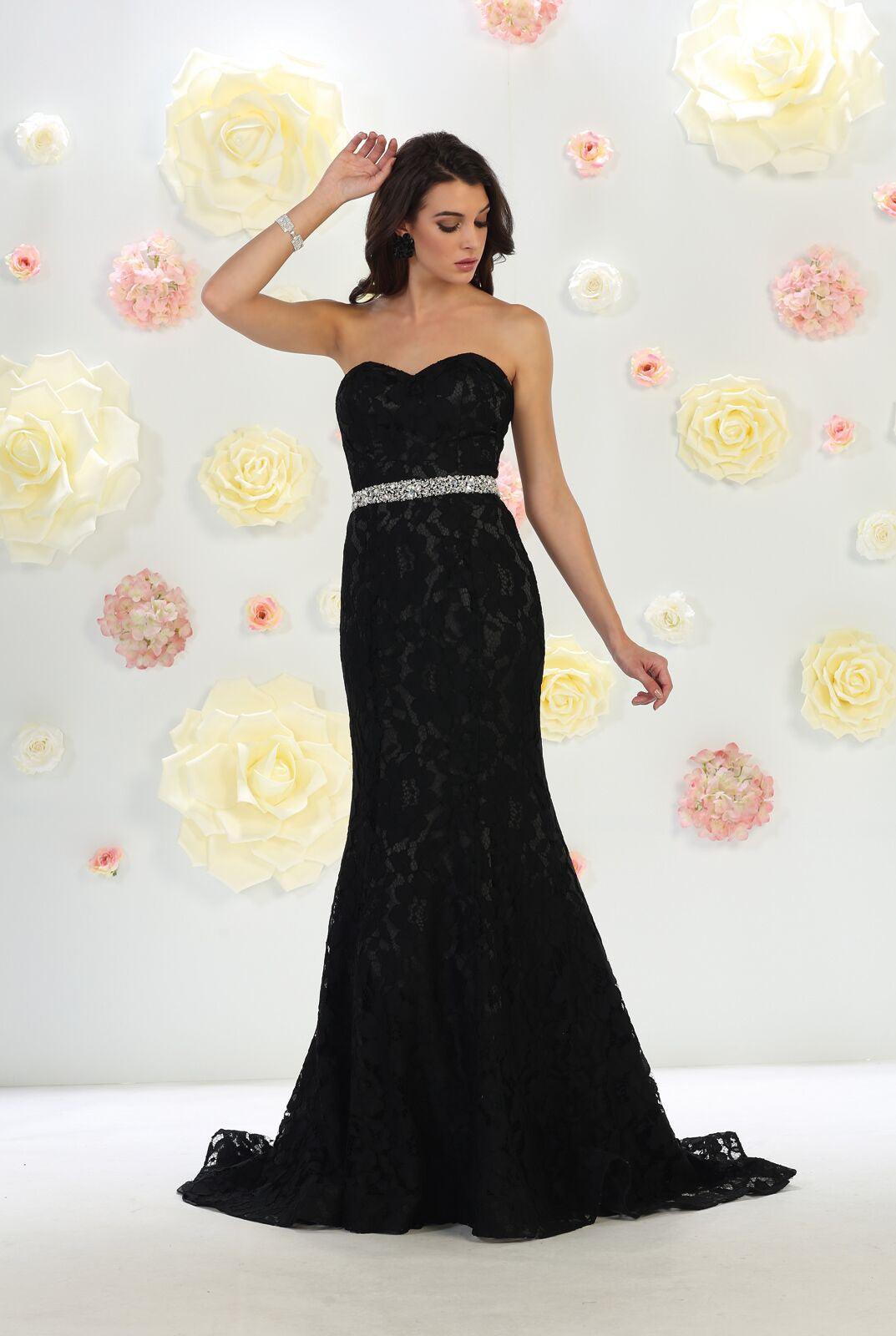 Long Prom Dress Evening Gown Formal - The Dress Outlet May Queen