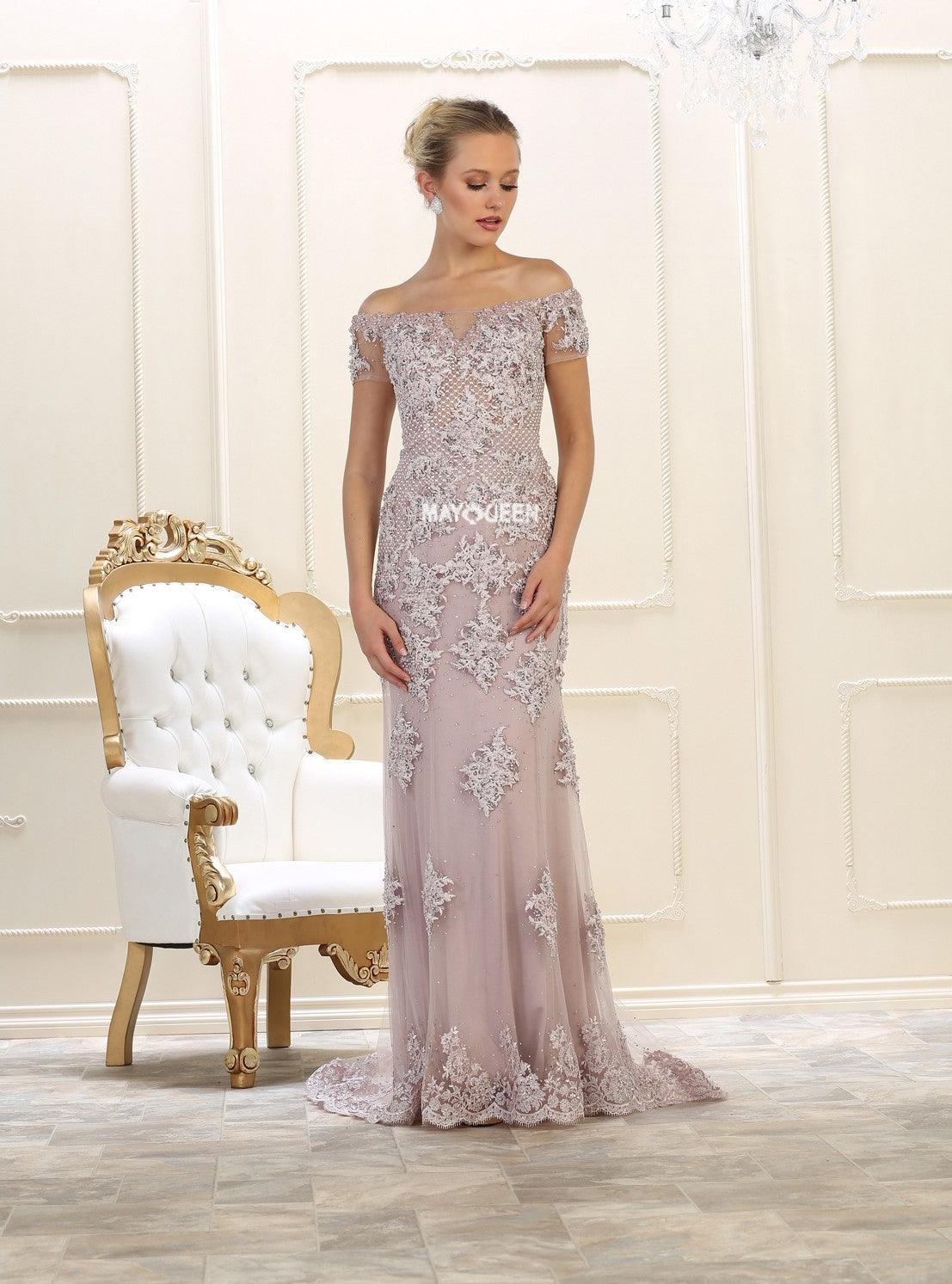 Long Prom Dress Evening Gown Formal - The Dress Outlet May Queen