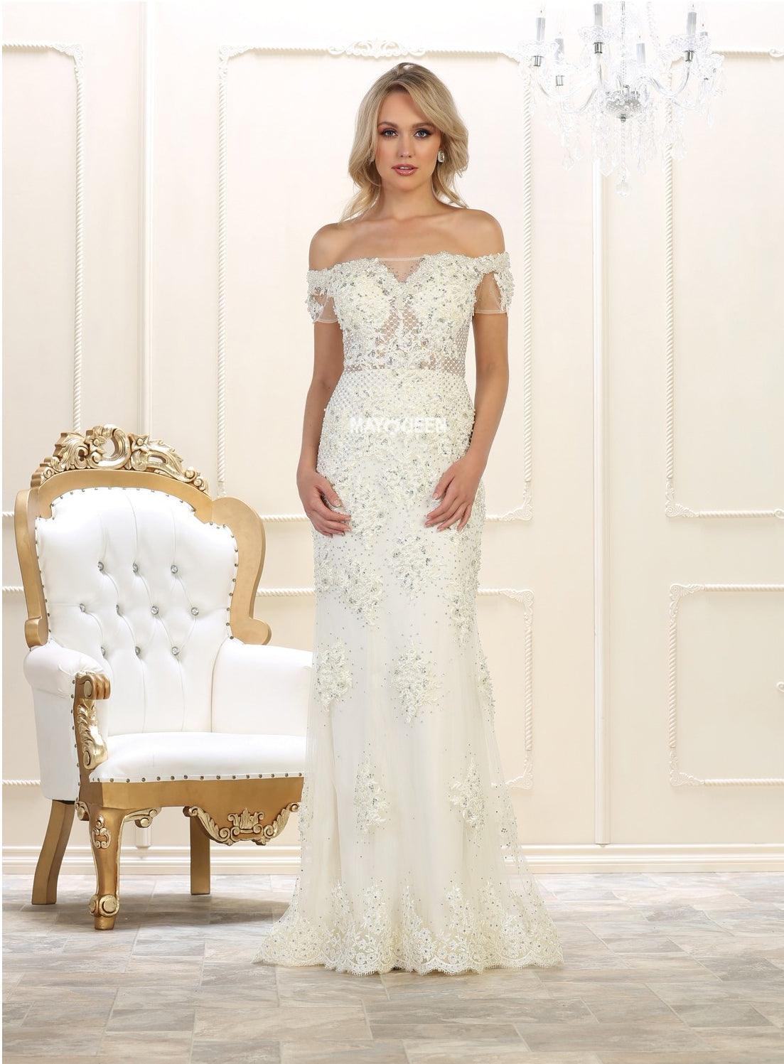 Long Prom Dress Evening Gown Formal - The Dress Outlet May Queen