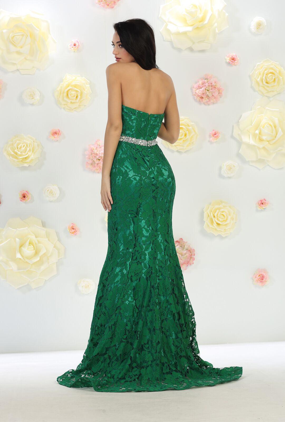 Long Prom Dress Evening Gown Formal - The Dress Outlet May Queen