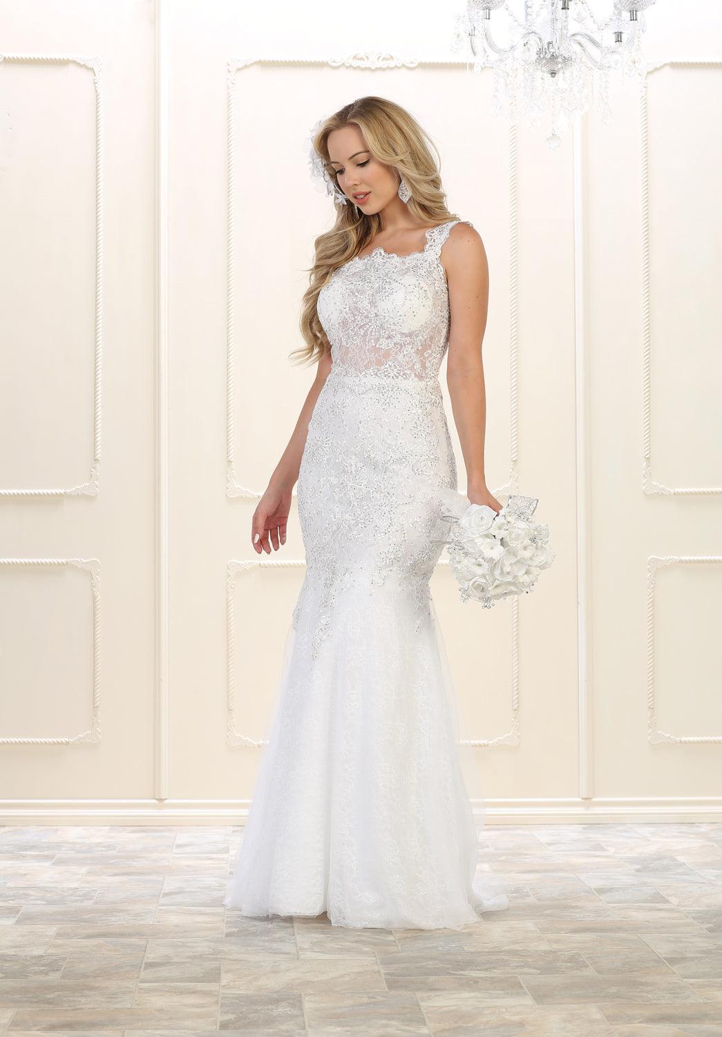 Long Prom Dress Evening Gown Plus Size Formal - The Dress Outlet May Queen