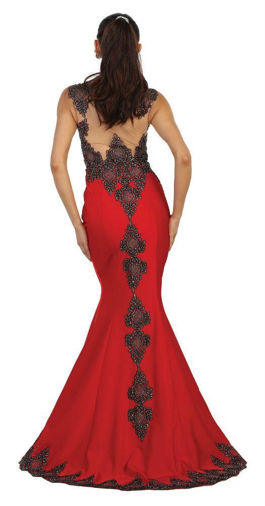 Long Prom Dress Evening Party Formal Gown - The Dress Outlet May Queen