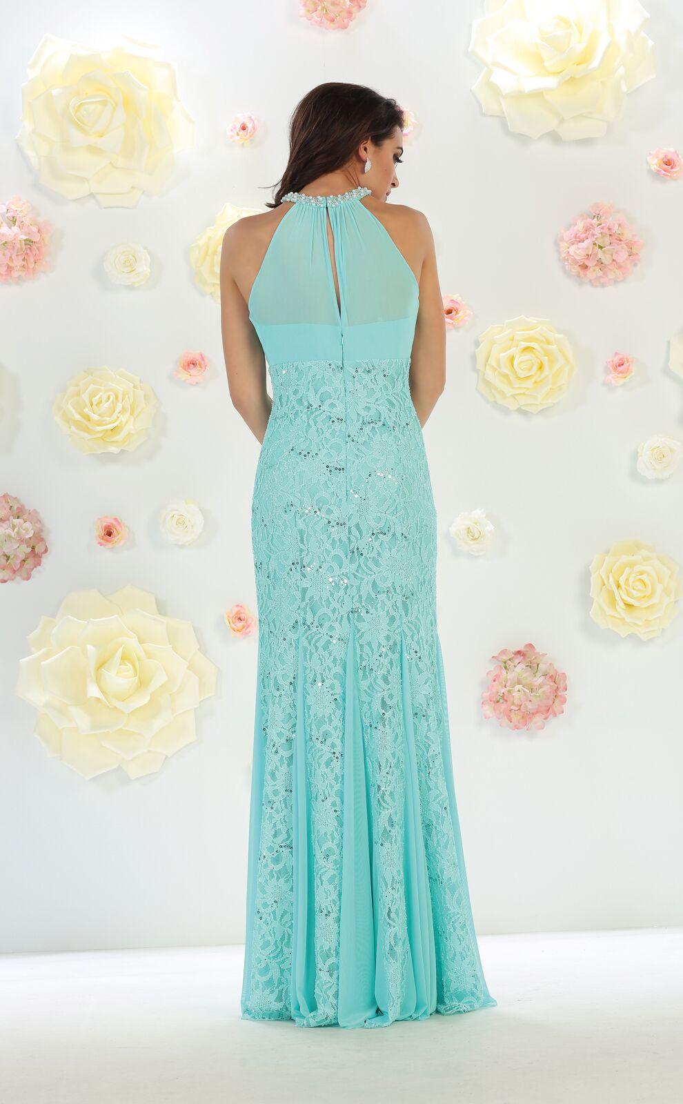 Long Prom Dress Formal Evening Gown - The Dress Outlet May Queen