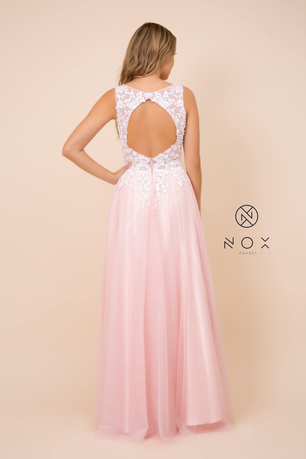 Long Prom Dress Formal Evening Gown - The Dress Outlet Nox Anabel