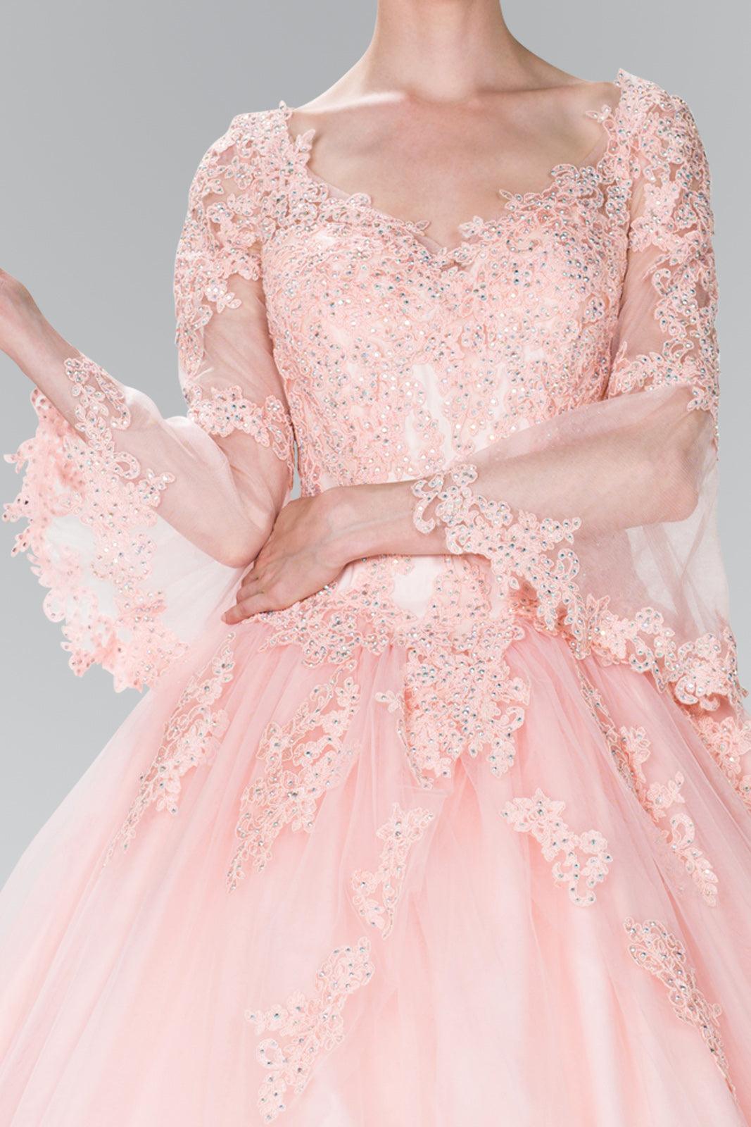 Long Prom Dress Quinceanera - The Dress Outlet Elizabeth K