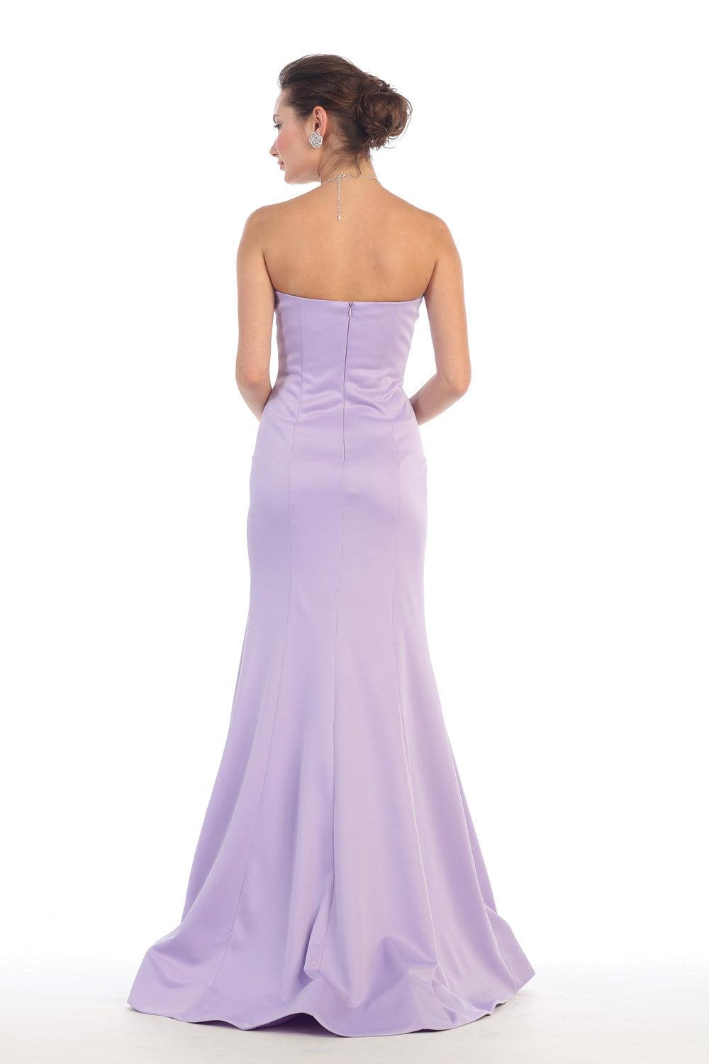 Long Prom Formal Dress Stretchy Plus Size - The Dress Outlet May Queen