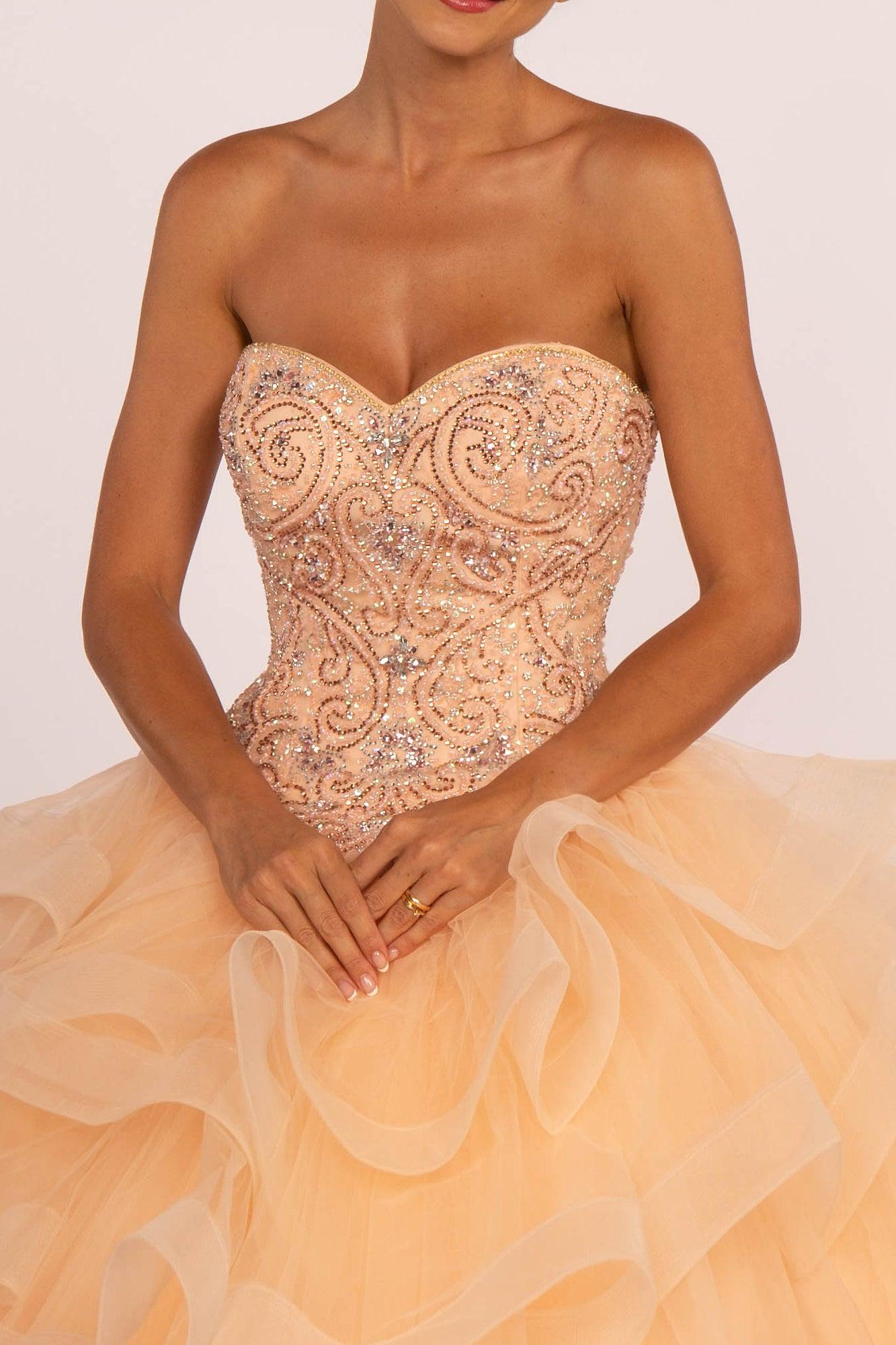 Long Prom Quinceanera Dress Sweet 16