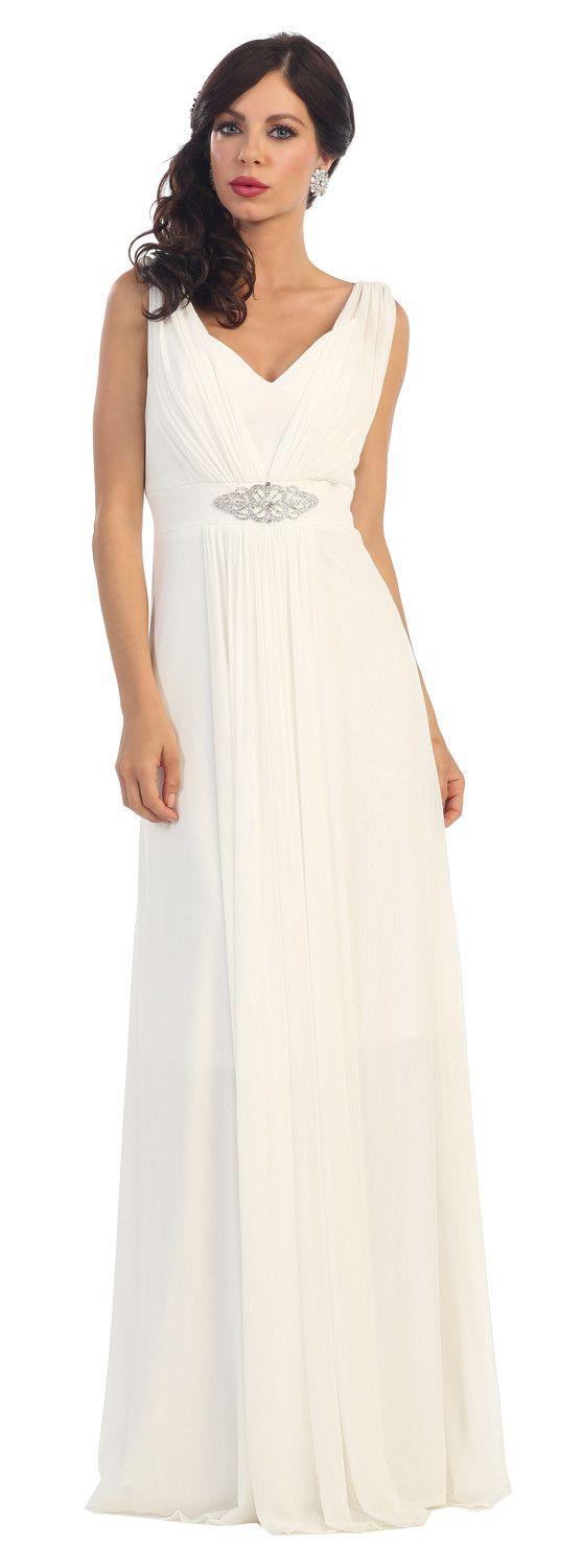 Long Semi Formal Dress Wedding Guests - The Dress Outlet May Queen