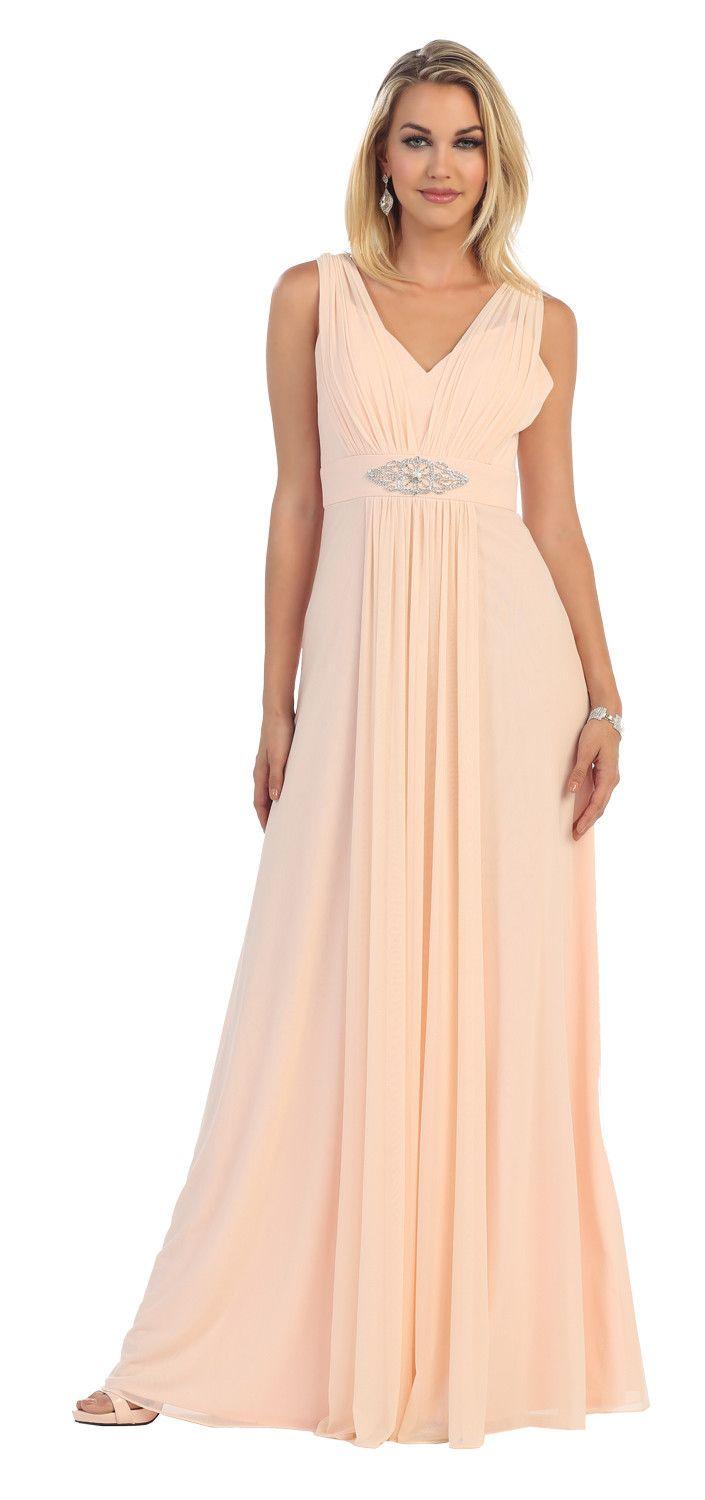 Long Semi Formal Dress Wedding Guests - The Dress Outlet May Queen