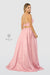 Long Two Piece Prom Dress with Pockets - The Dress Outlet Nox Anabel