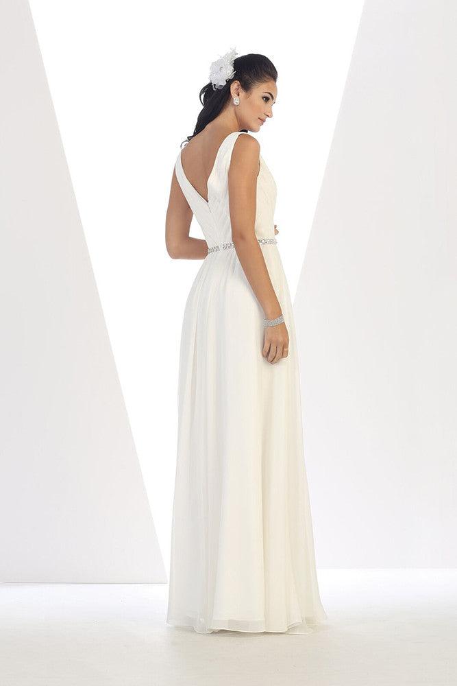 Long Wedding Gown Plus Size - The Dress Outlet May Queen