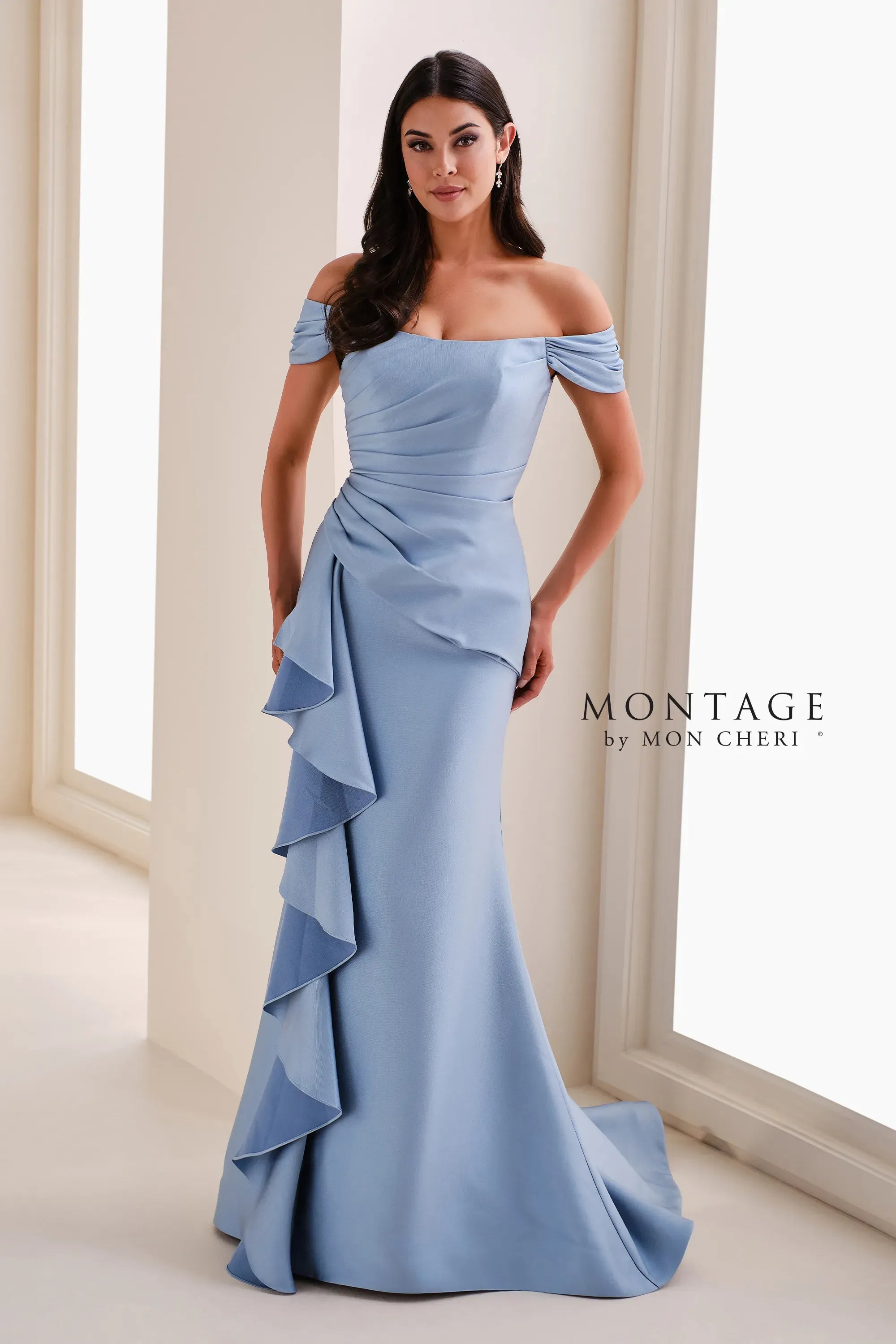 Formal Dresses Long Evening Formal Mermaid Dress French Blue