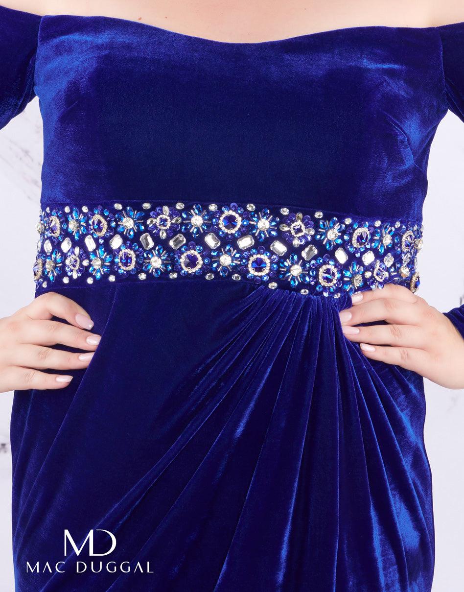 Mac Duggal Prom Long Dress Plus Size - The Dress Outlet Mac Duggal