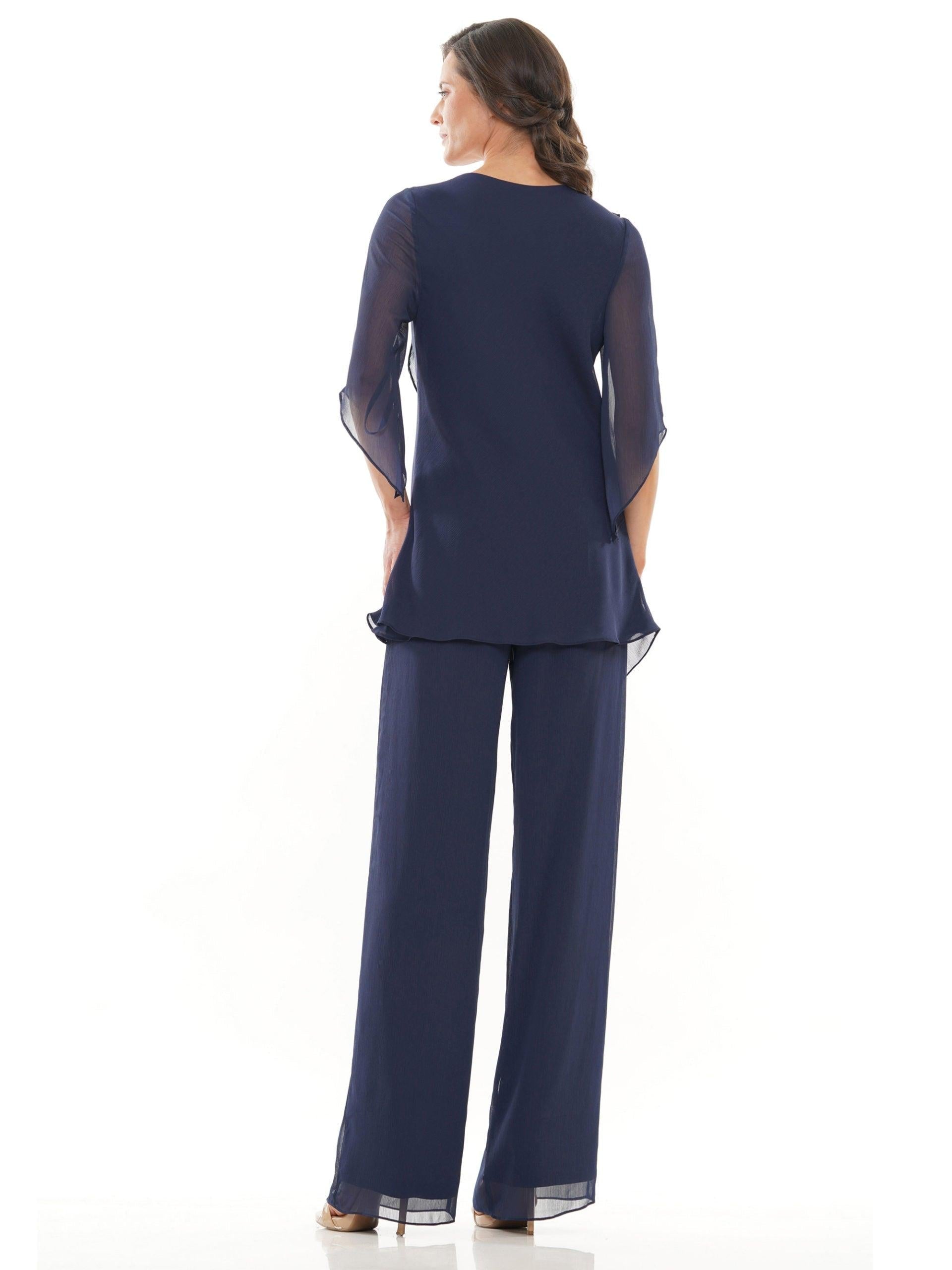 Formal Pant Suit Navy