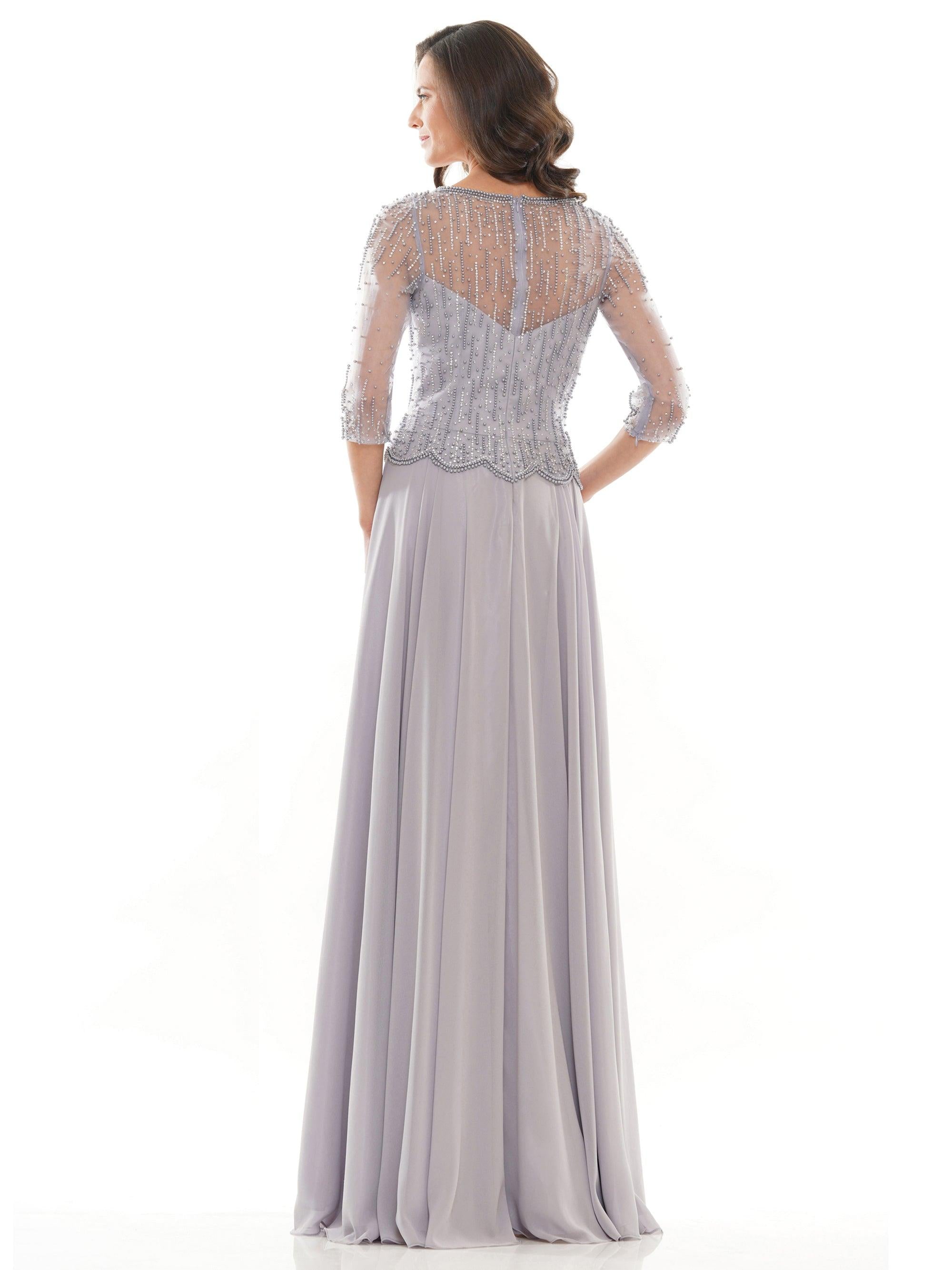 Marsoni 312 Mother of the Bride Dress Grey