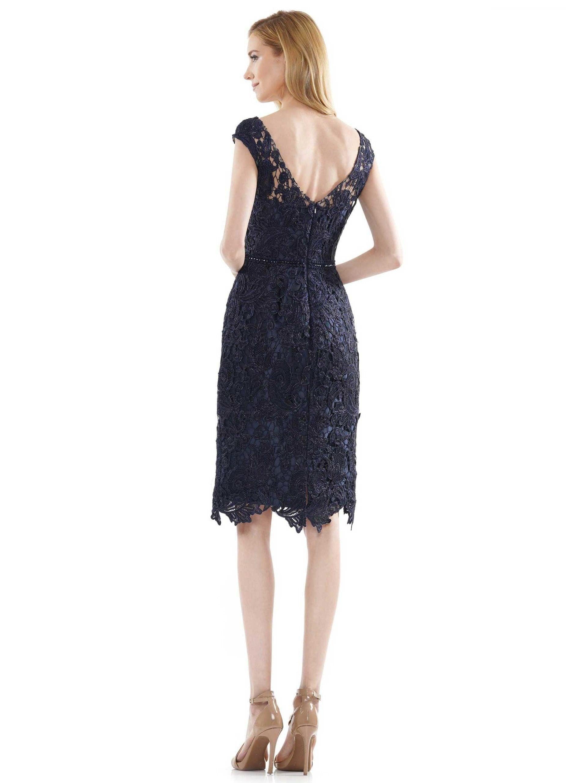 Marsoni Mother of the Bride Lace Short Dress 1103 - The Dress Outlet