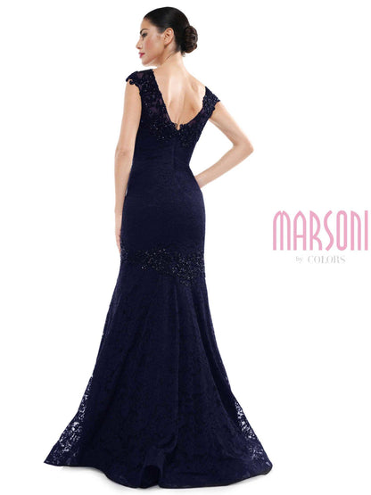 Marsoni Prom Long Fitted Dress - The Dress Outlet
