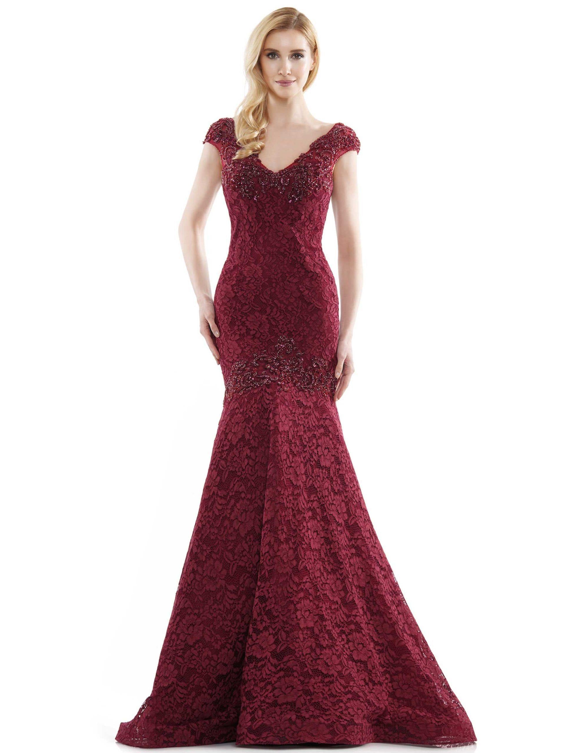 Marsoni Prom Long Fitted Dress - The Dress Outlet