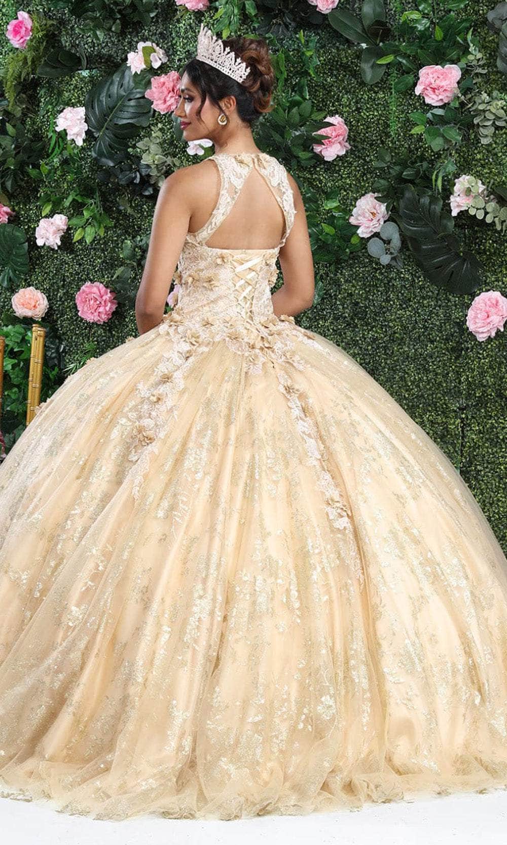 Sweetheart Floor-Length Tulle Quinceañera Ball Gown May Queen LK201
