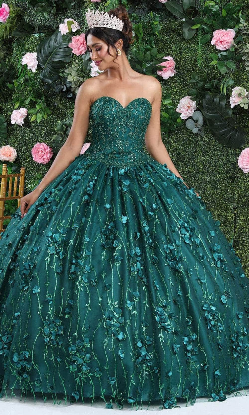 Sweetheart Floor-Length Tulle Quinceañera Ball Gown May Queen LK217