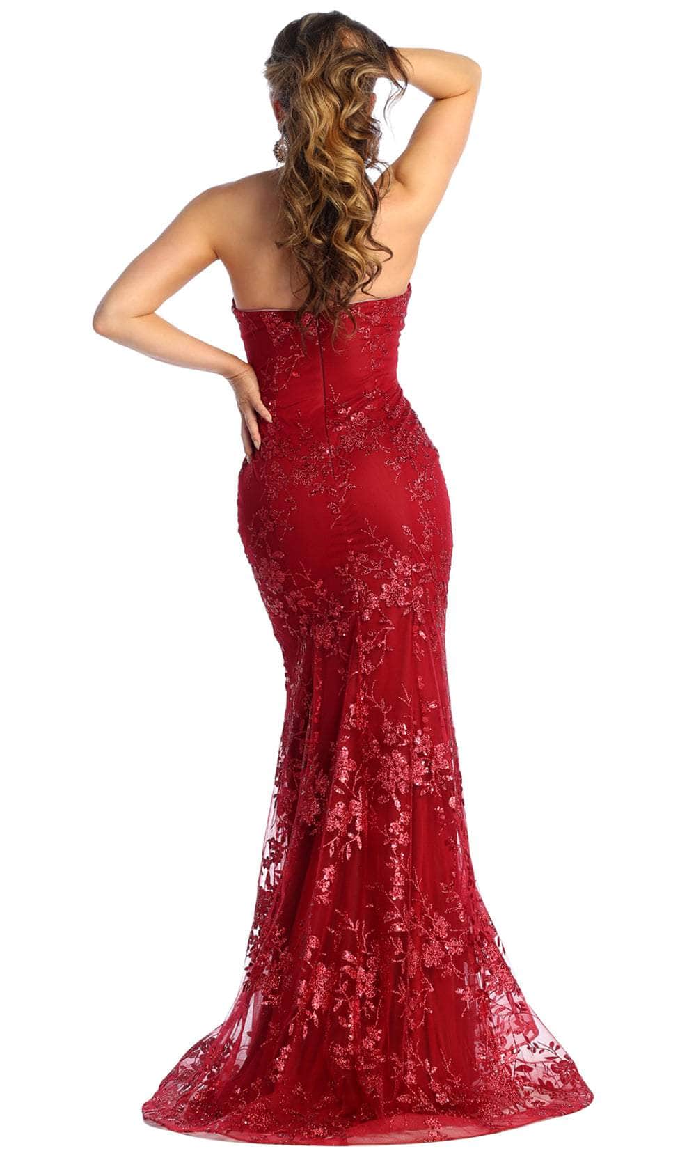 Sweetheart Floor-Length Lace Prom Mermaid May Queen 1921