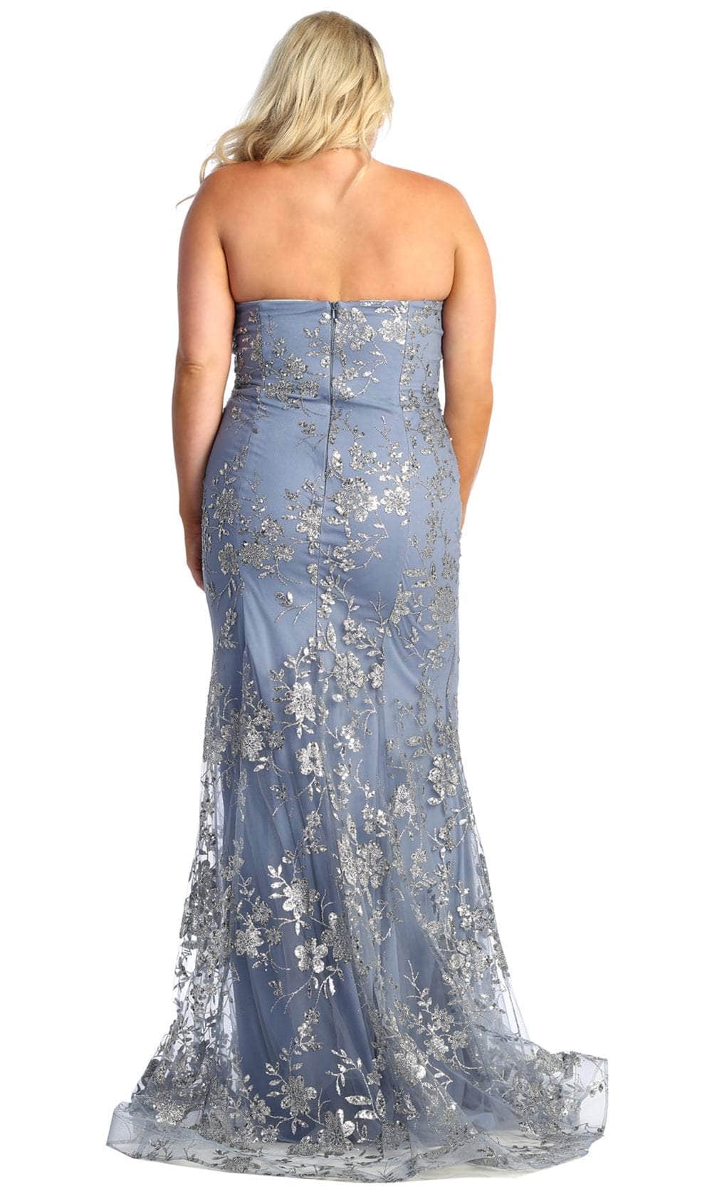 Sweetheart Floor-Length Lace Prom Mermaid May Queen 1921