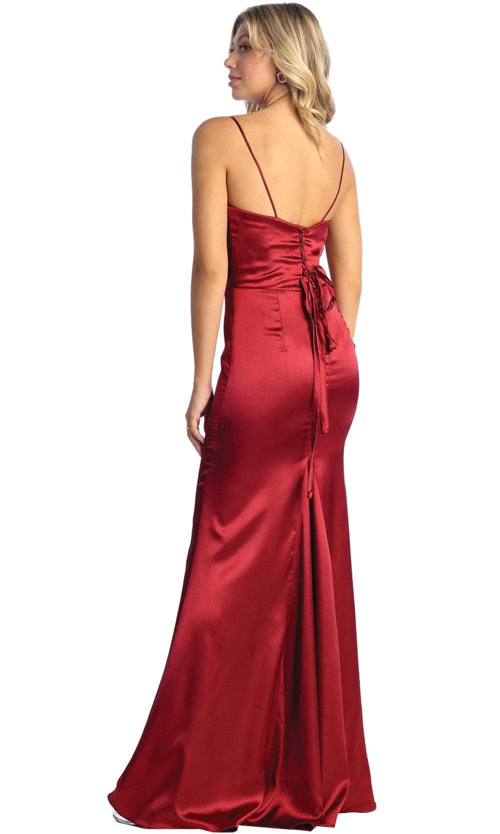Sweetheart Floor-Length Satin Prom Mermaid May Queen 1931