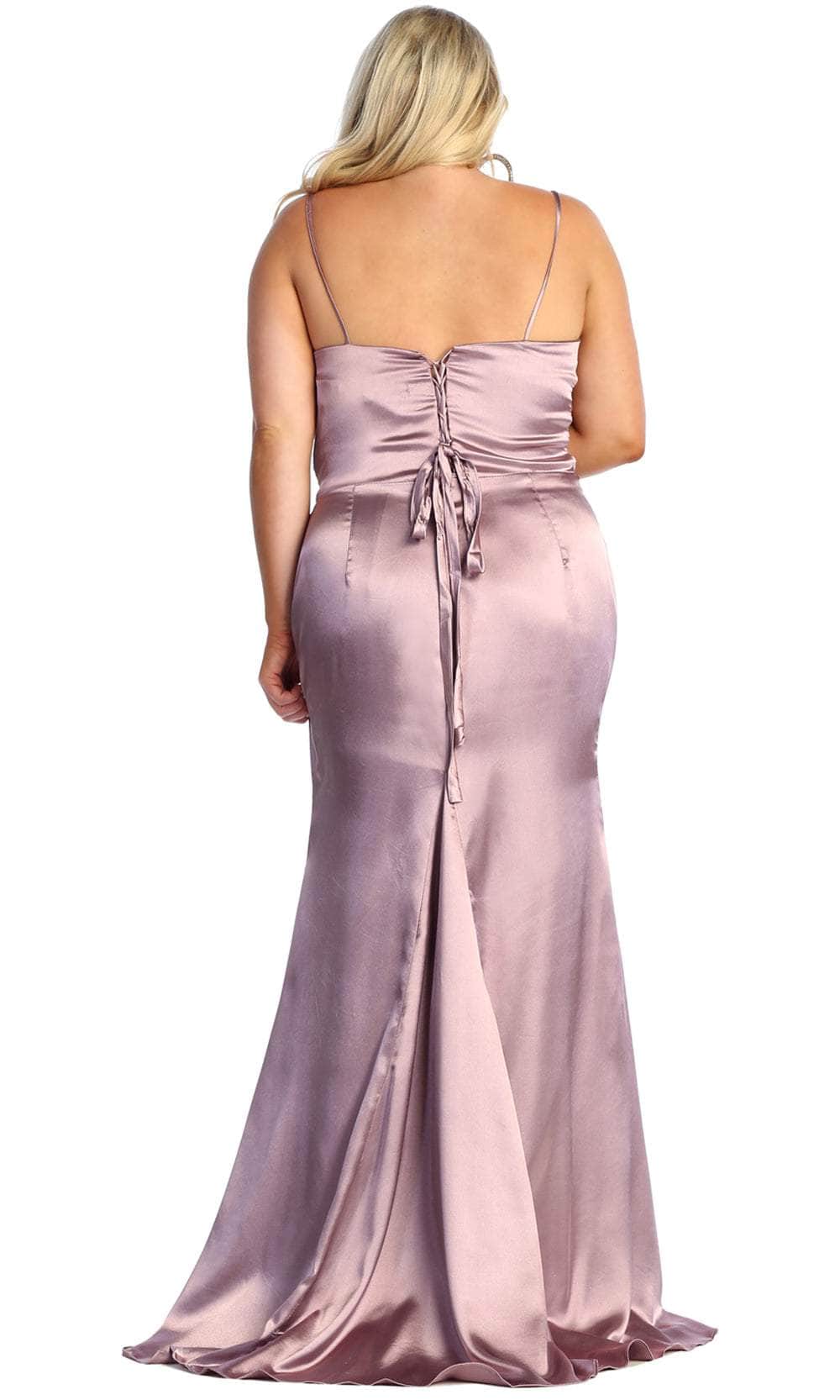 Sweetheart Floor-Length Satin Prom Mermaid May Queen 1931