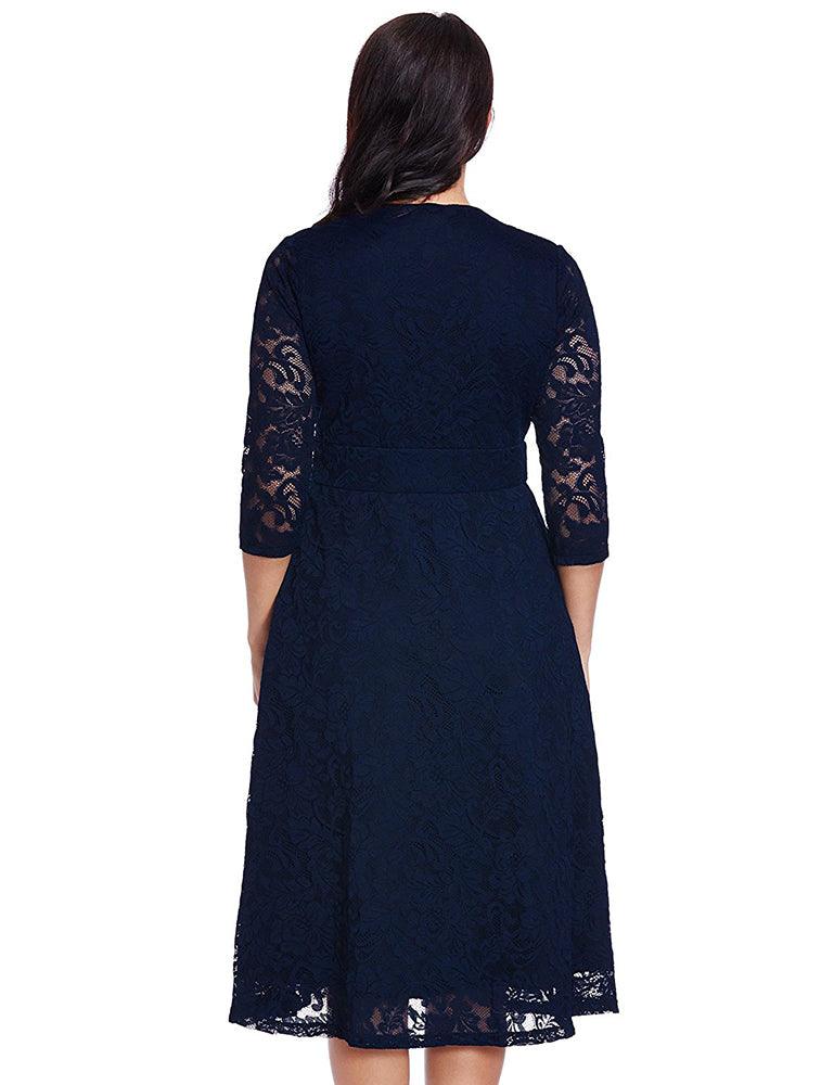 Modest Short Mother of the Bride Dress Plus Size Formal - The Dress Outlet LB