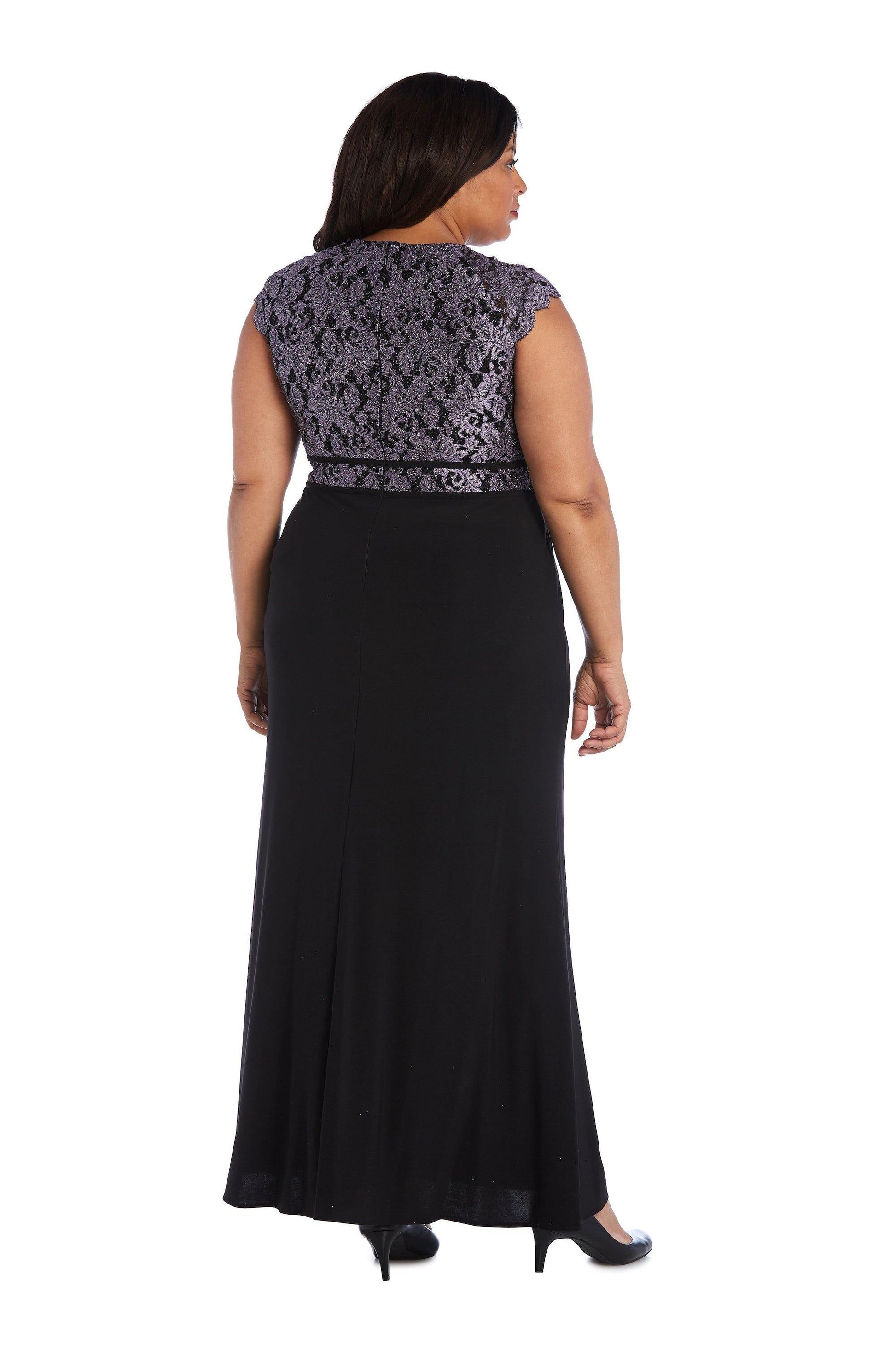 Morgan & Co 12539WM Long Plus Size Formal Dress
