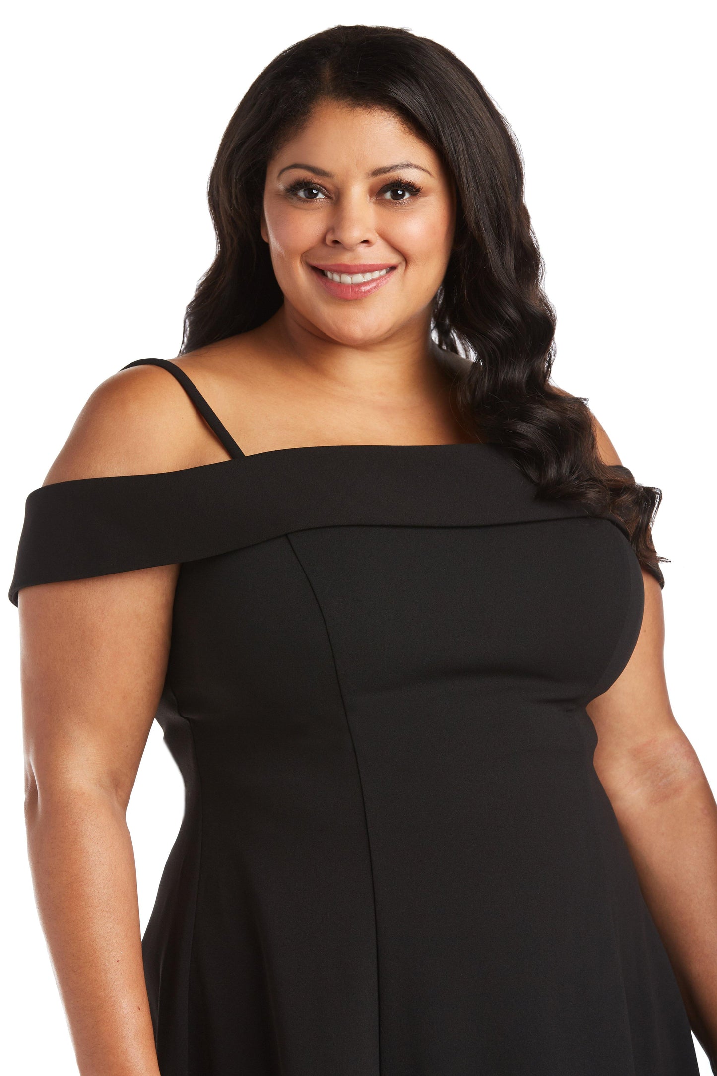 Morgan & Co Plus Size Short Cocktail Dress 12857WM - The Dress Outlet