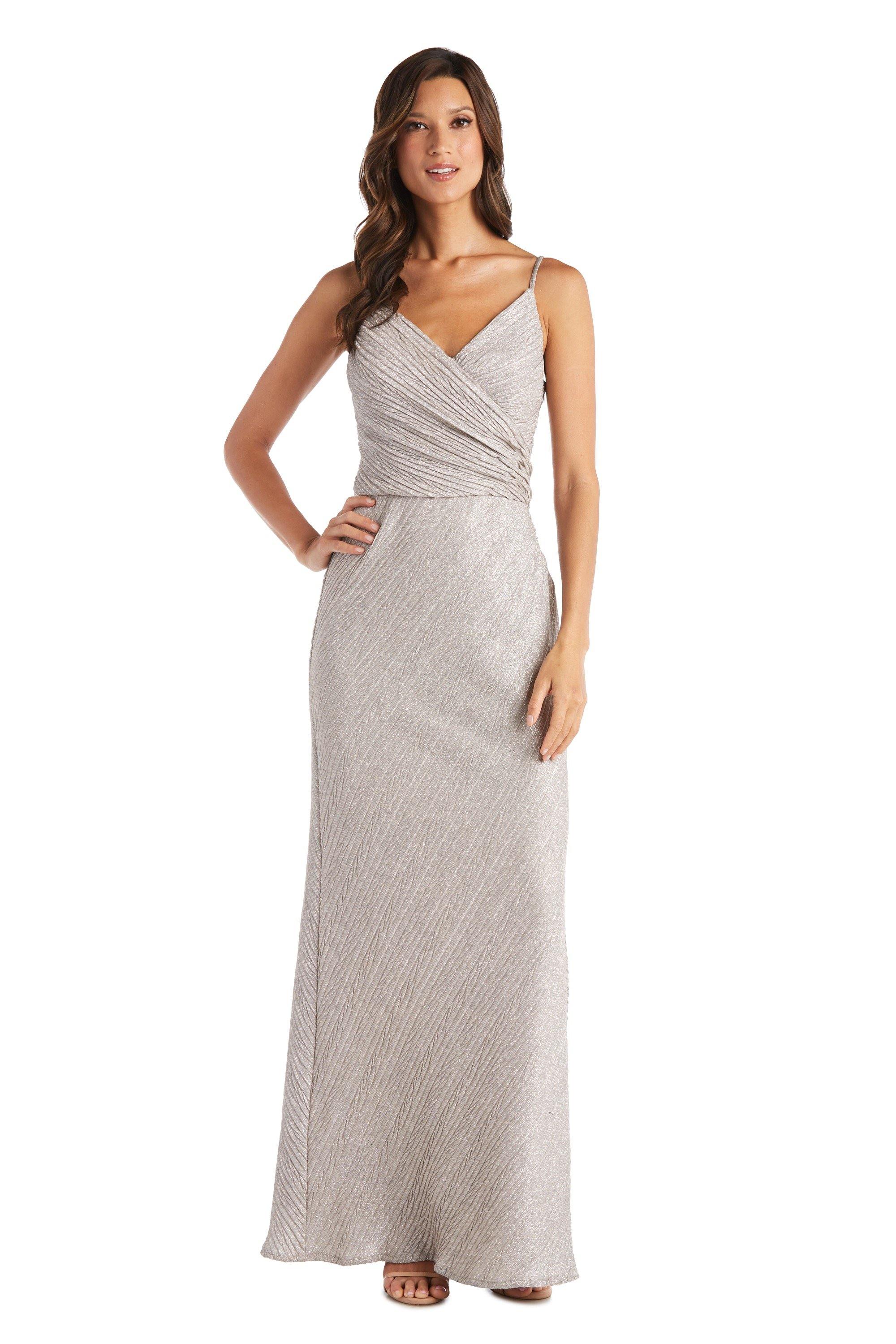 Champagne Nightway Long Formal Dress 21948 for $89.99 – The Dress Outlet