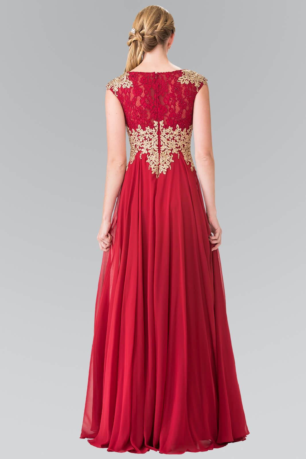 Plus Size Long Prom Dress Evening Gown - The Dress Outlet Elizabeth K