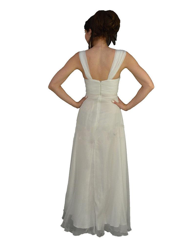 Plus Size Long Wedding Gown - The Dress Outlet May Queen