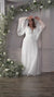 Cinderella Divine CD242W Pleated Long A Line Wedding Dress