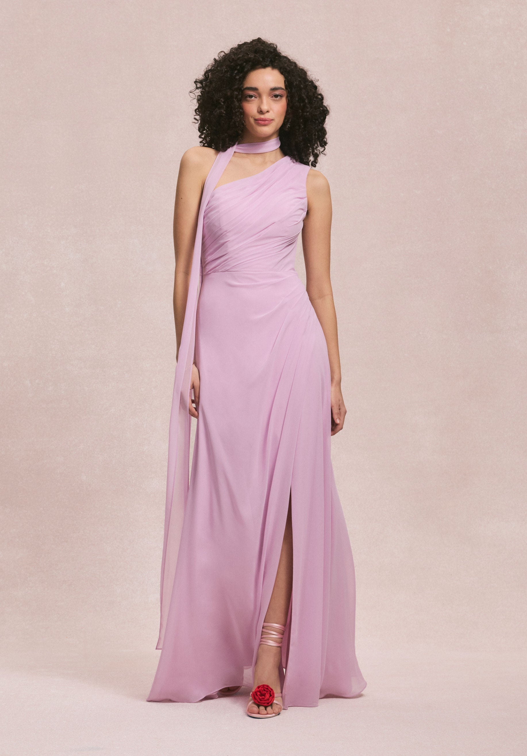 Formal Dresses Long Slit Formal Evening Dress MGNY Madeline Gardner New York 31254 Peony