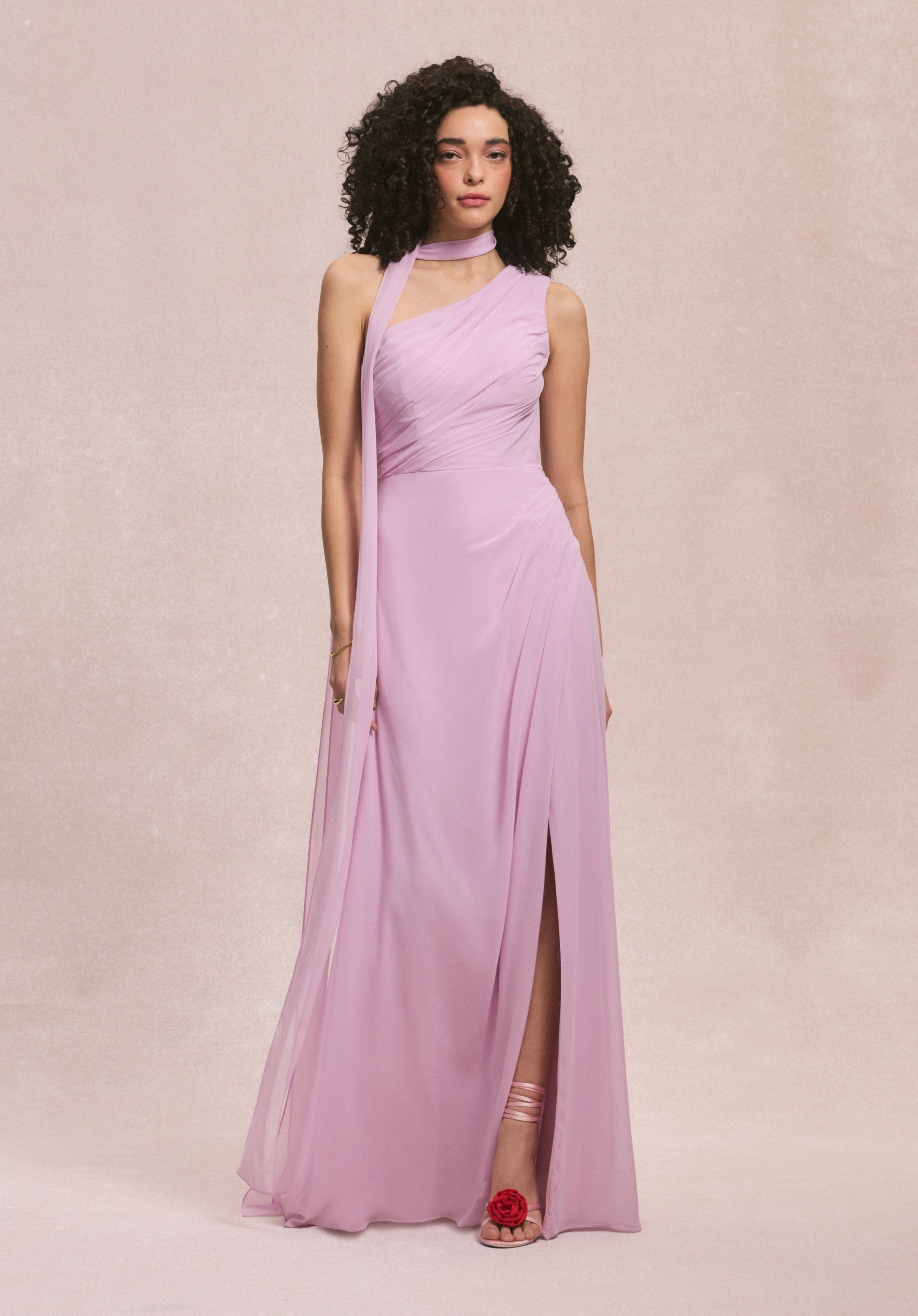 Formal Dresses Long Slit Formal Evening Dress MGNY Madeline Gardner New York 31254 Peony