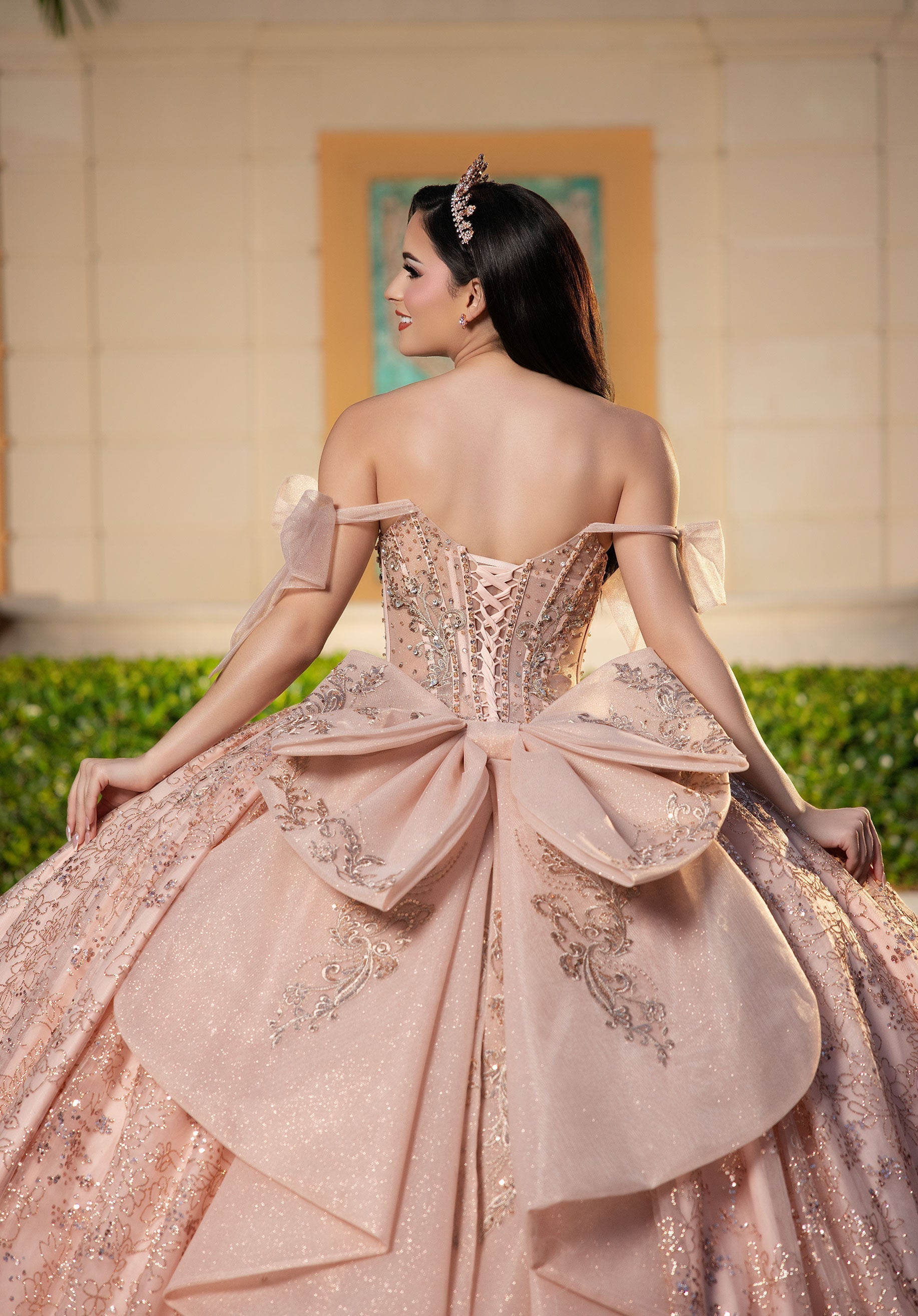 Sweetheart Floor-Length Tulle Quinceanera Ball Gown MGNY 4080043