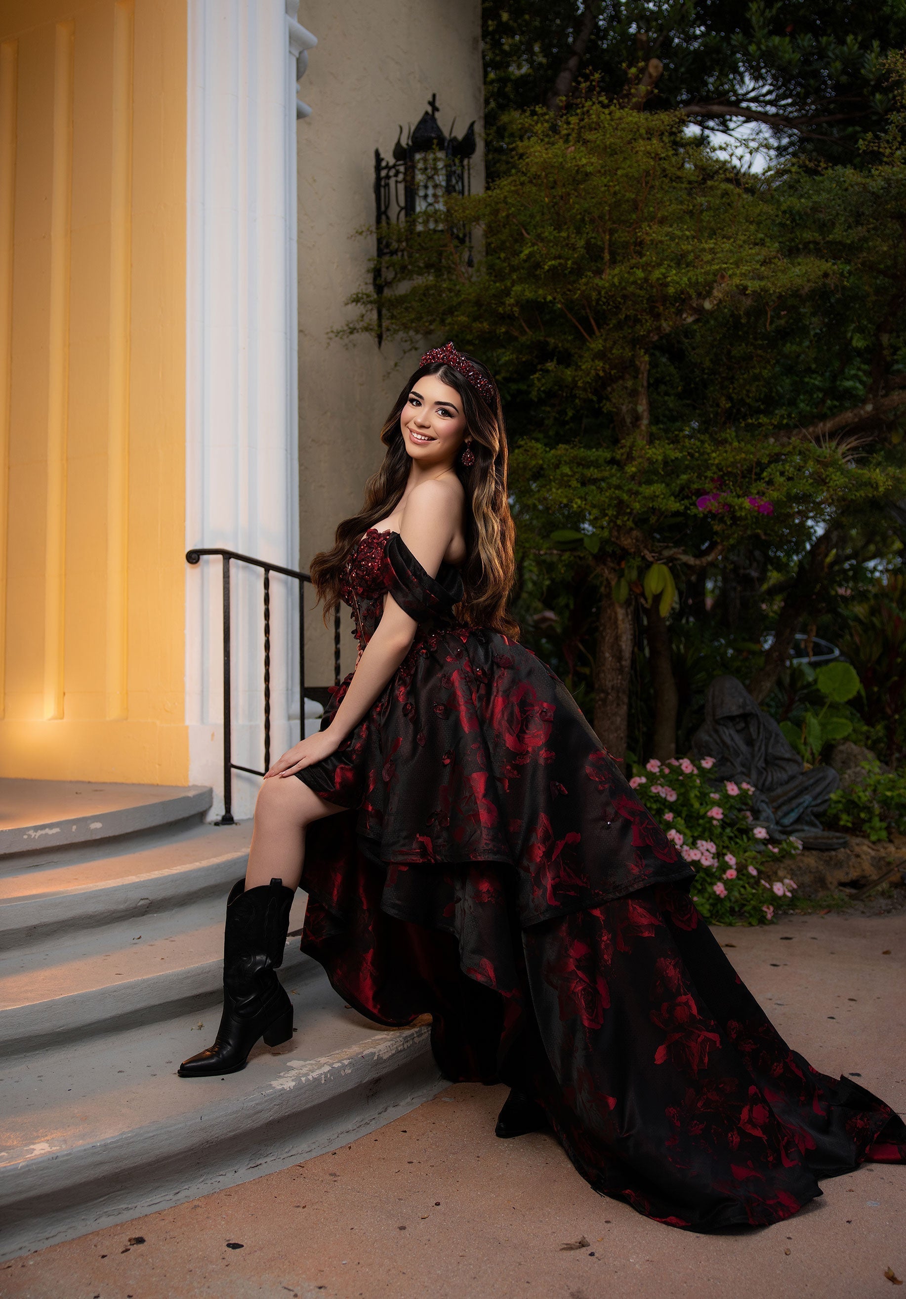 Sweetheart Floor-Length Satin Quinceanera Ball Gown MGNY 4080047