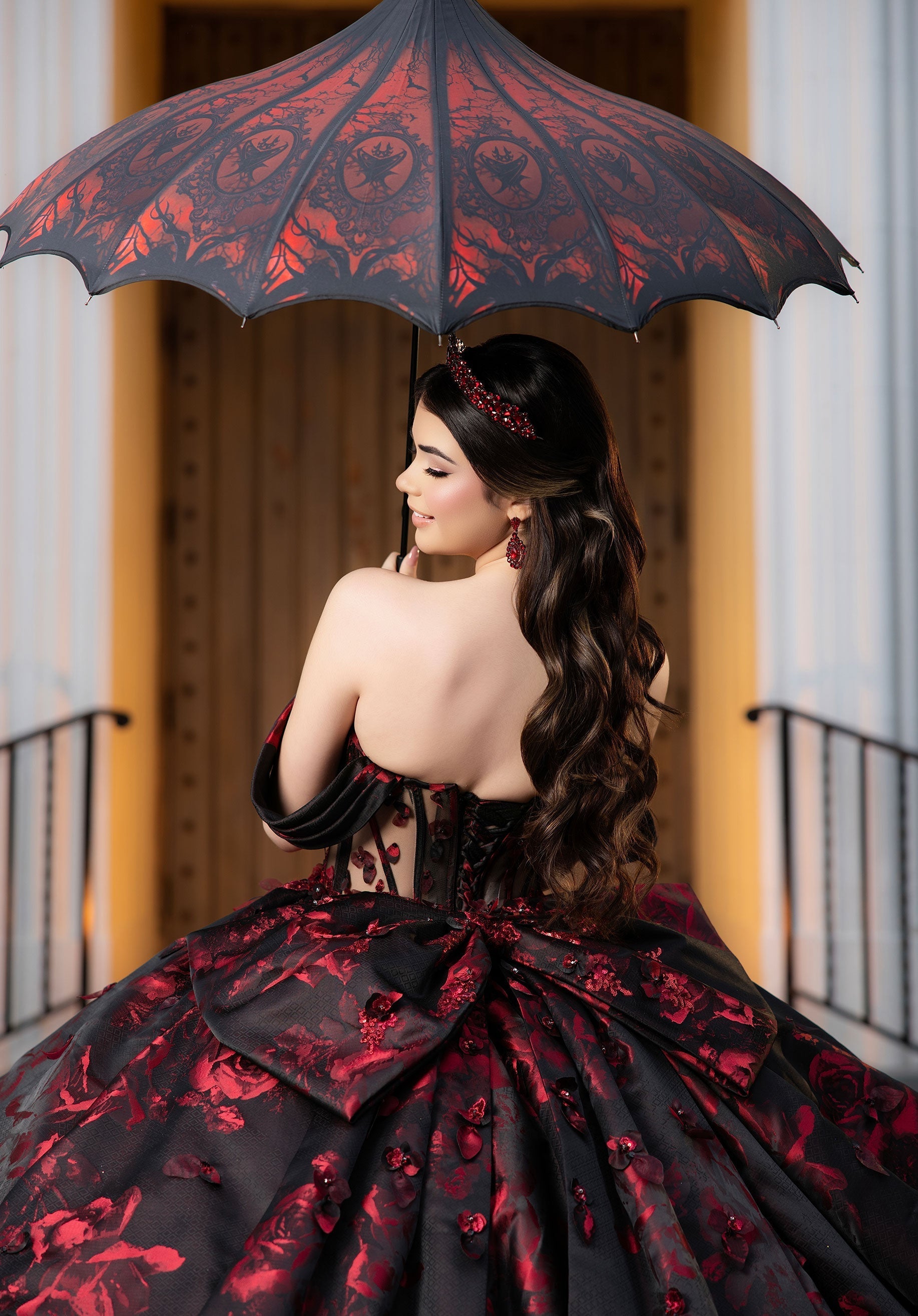 Sweetheart Floor-Length Satin Quinceanera Ball Gown MGNY 4080047