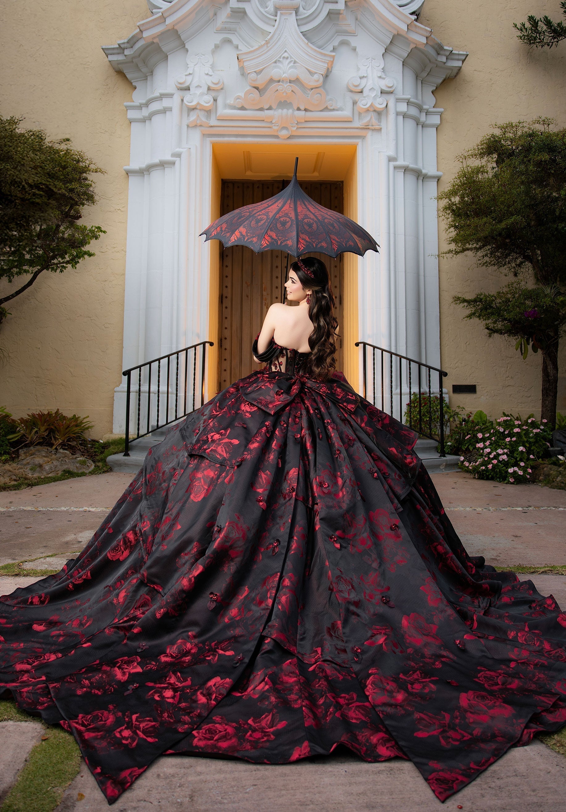 Sweetheart Floor-Length Satin Quinceanera Ball Gown MGNY 4080047