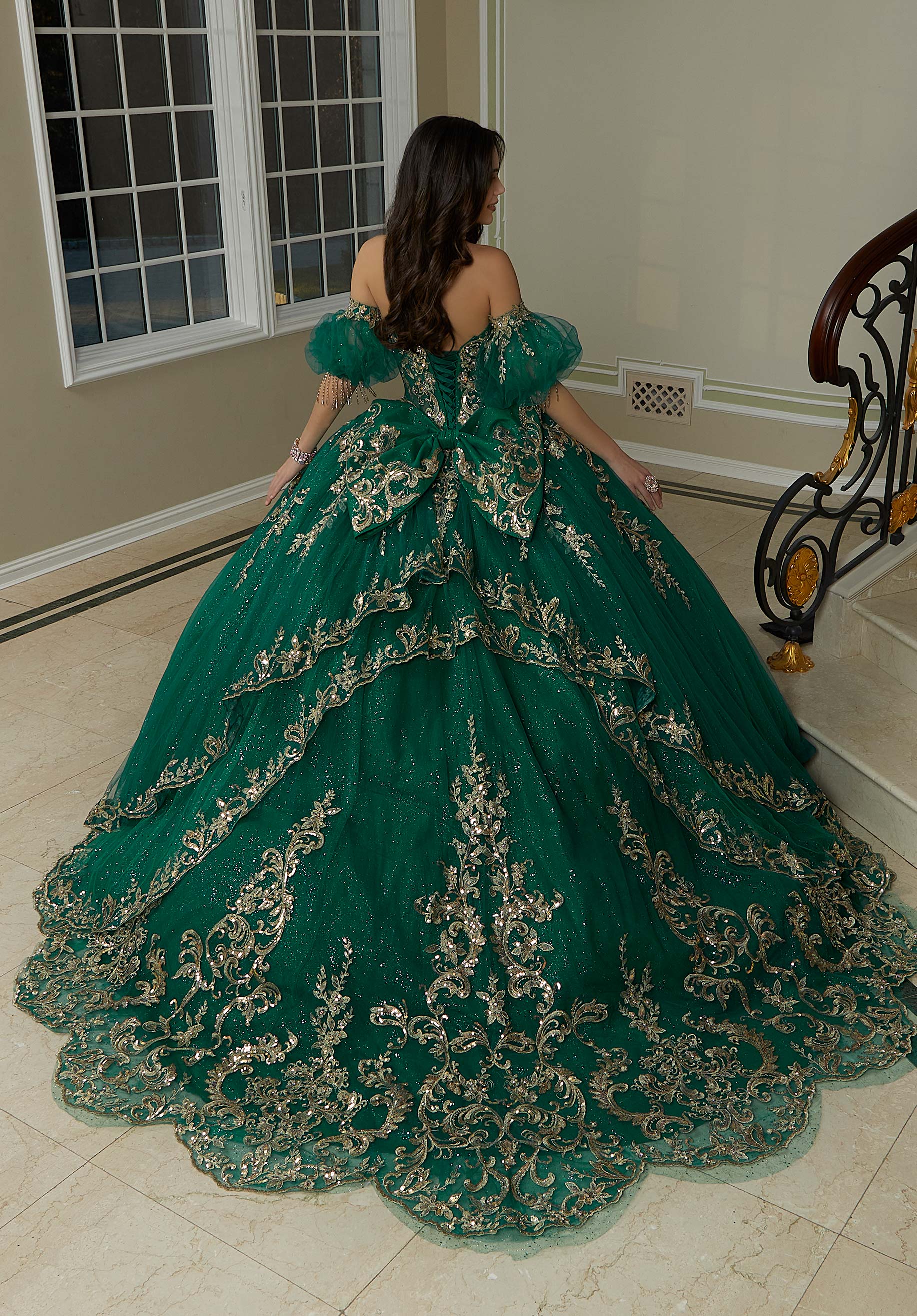 Sweetheart Floor-Length Tulle Formal Ball Gown MGNY 60204