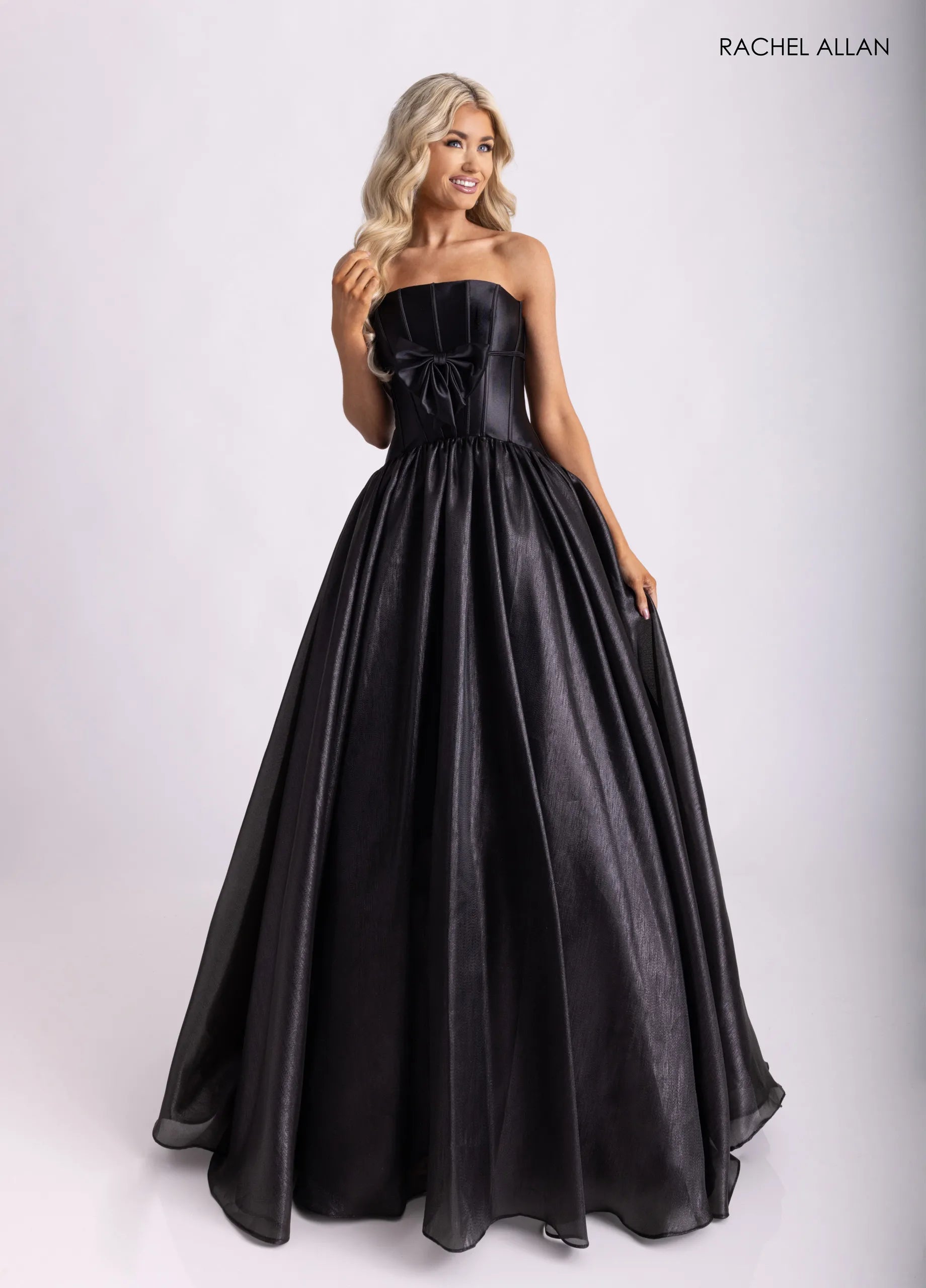 Prom Dresses Long A Line Evening Prom Dress Black