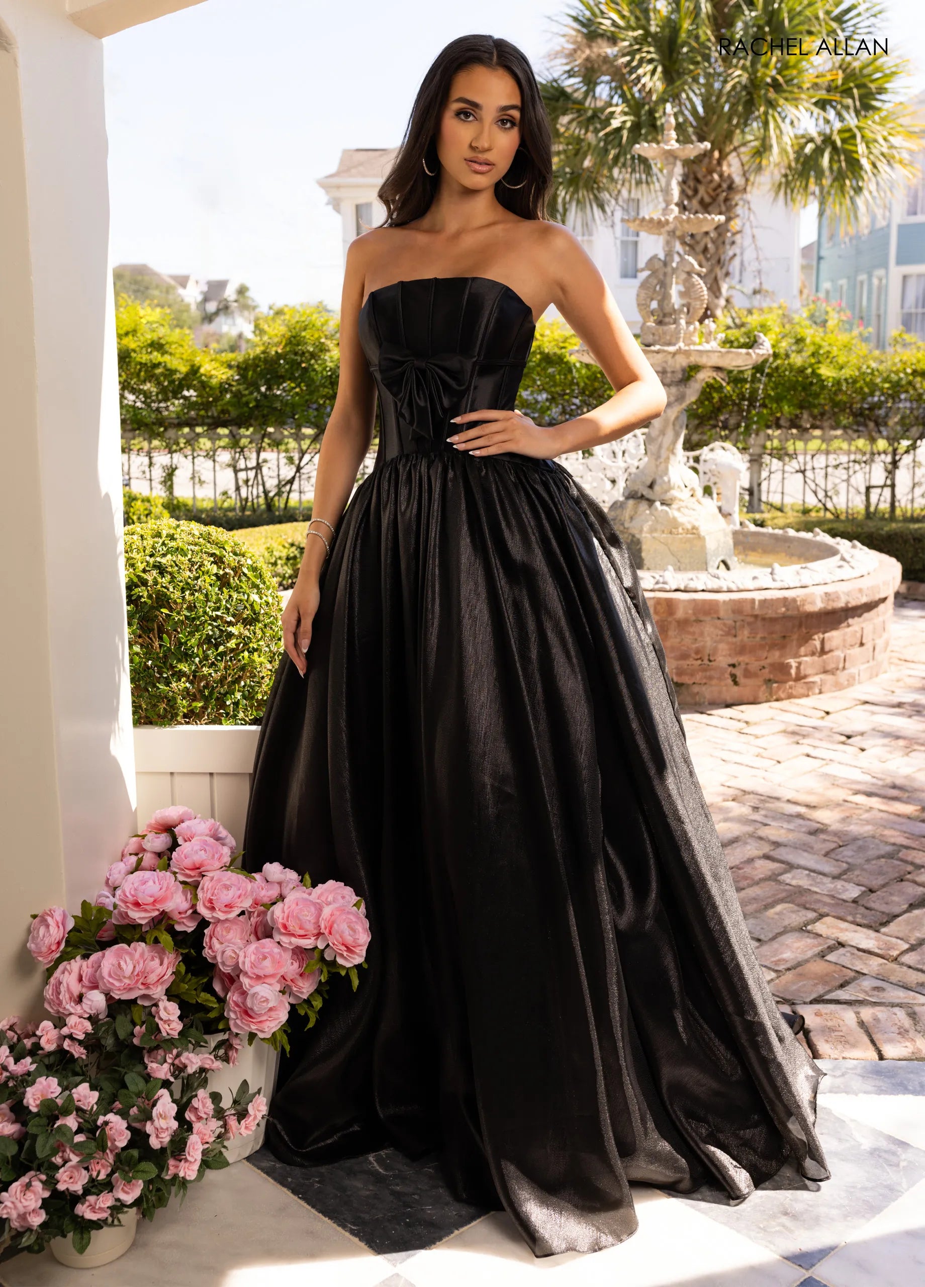 Prom Dresses Long A Line Evening Prom Dress Black