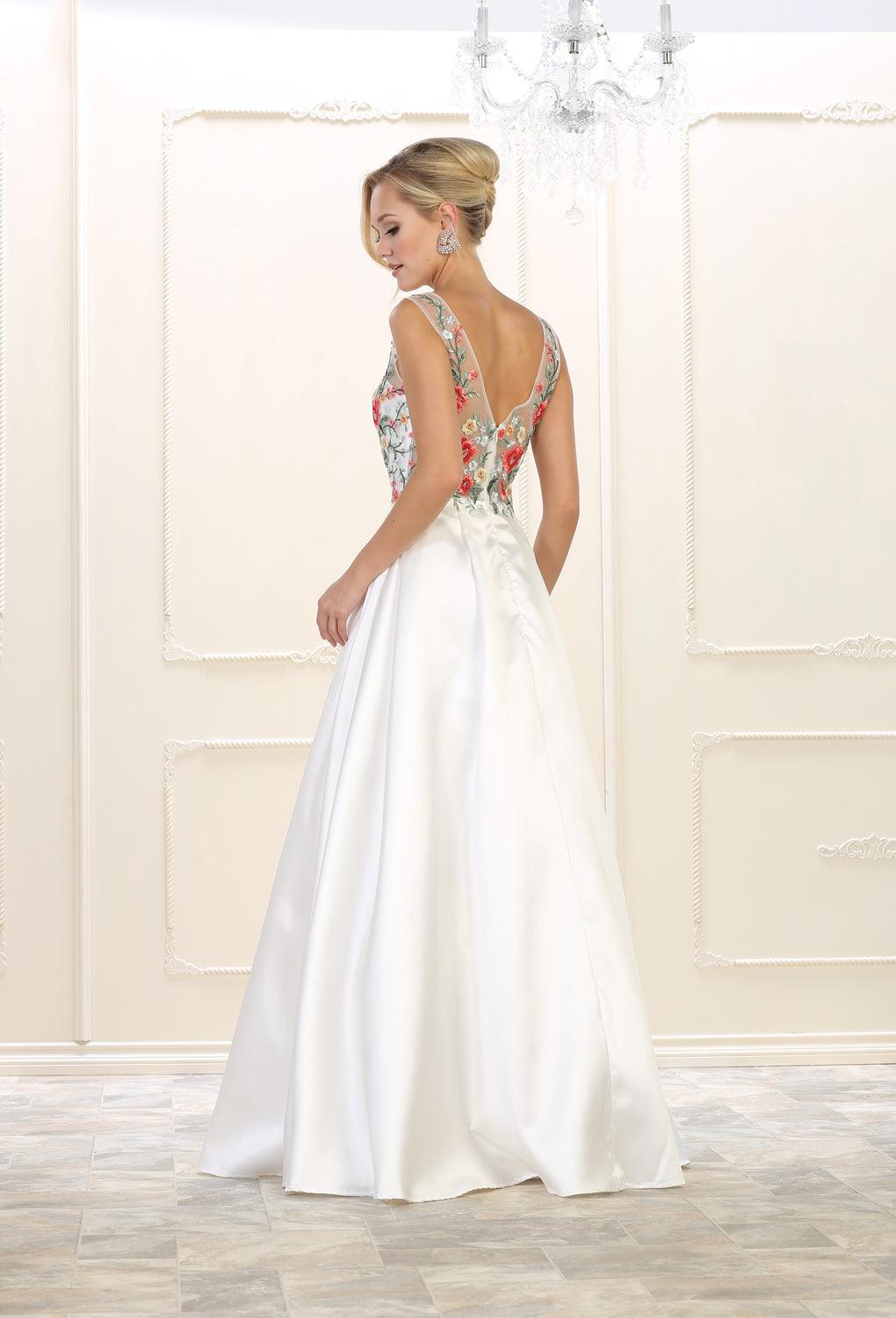Prom Formal Ball Gown Evening Dress - The Dress Outlet May Queen