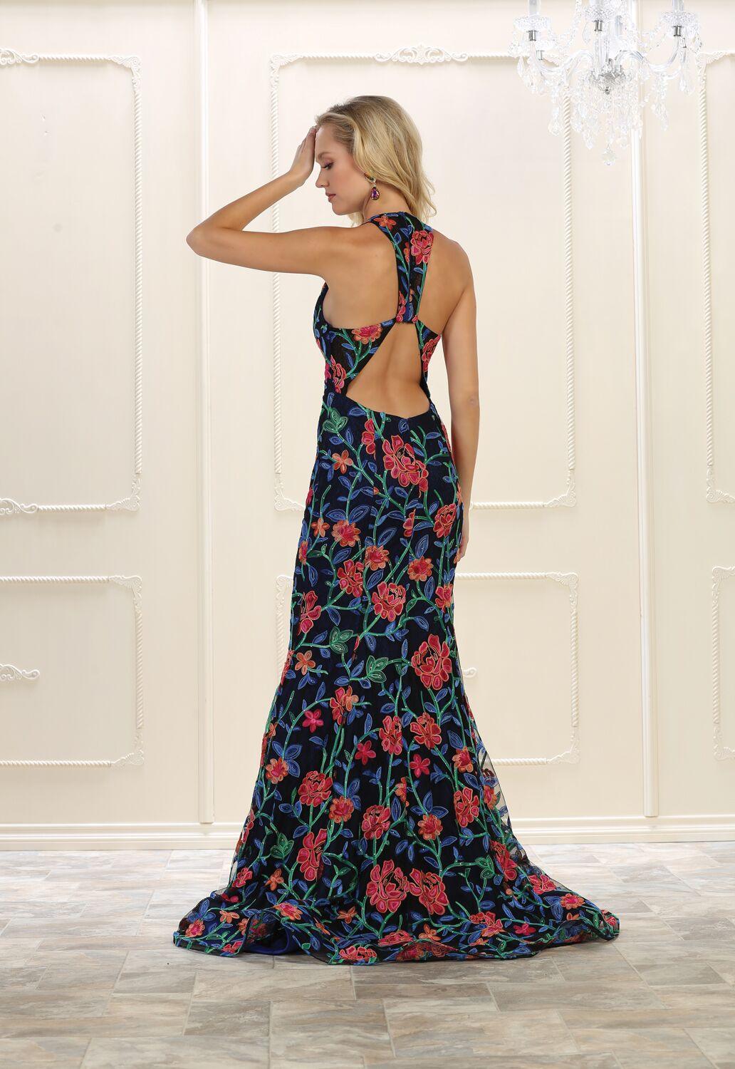 Prom Long Dress Formal Evening Gown - The Dress Outlet May Queen