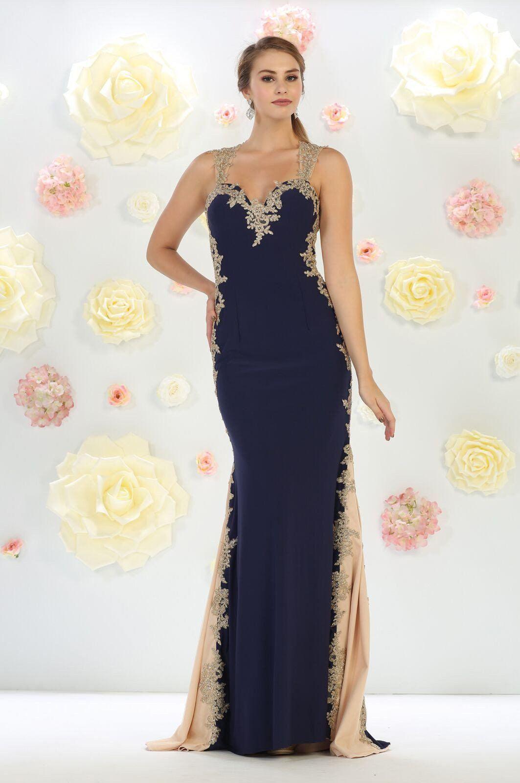 Prom Long Dress Formal Evening Gown - The Dress Outlet May Queen