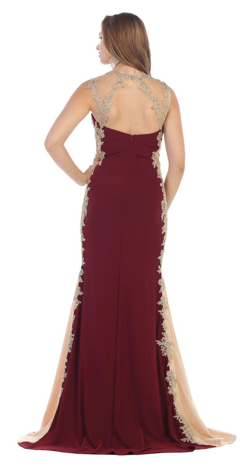 Prom Long Dress Formal Evening Gown - The Dress Outlet May Queen