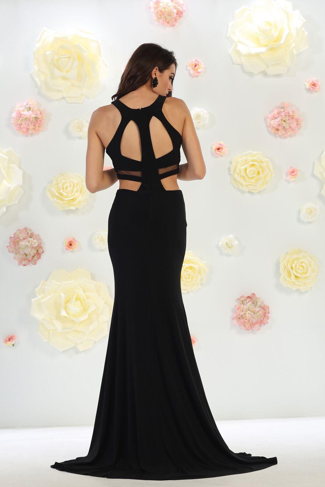 Prom Long Dress Formal Evening Party Bridesmaids Gown - The Dress Outlet May Queen