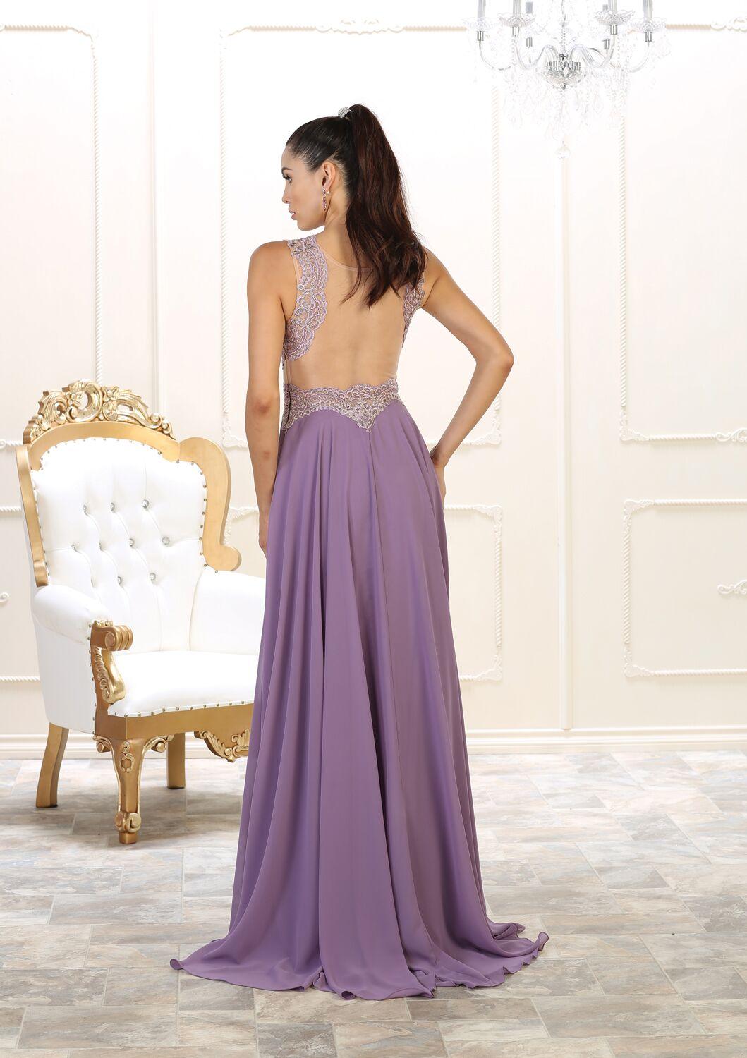 Prom Long Dress Formal Evening Party Gown - The Dress Outlet May Queen